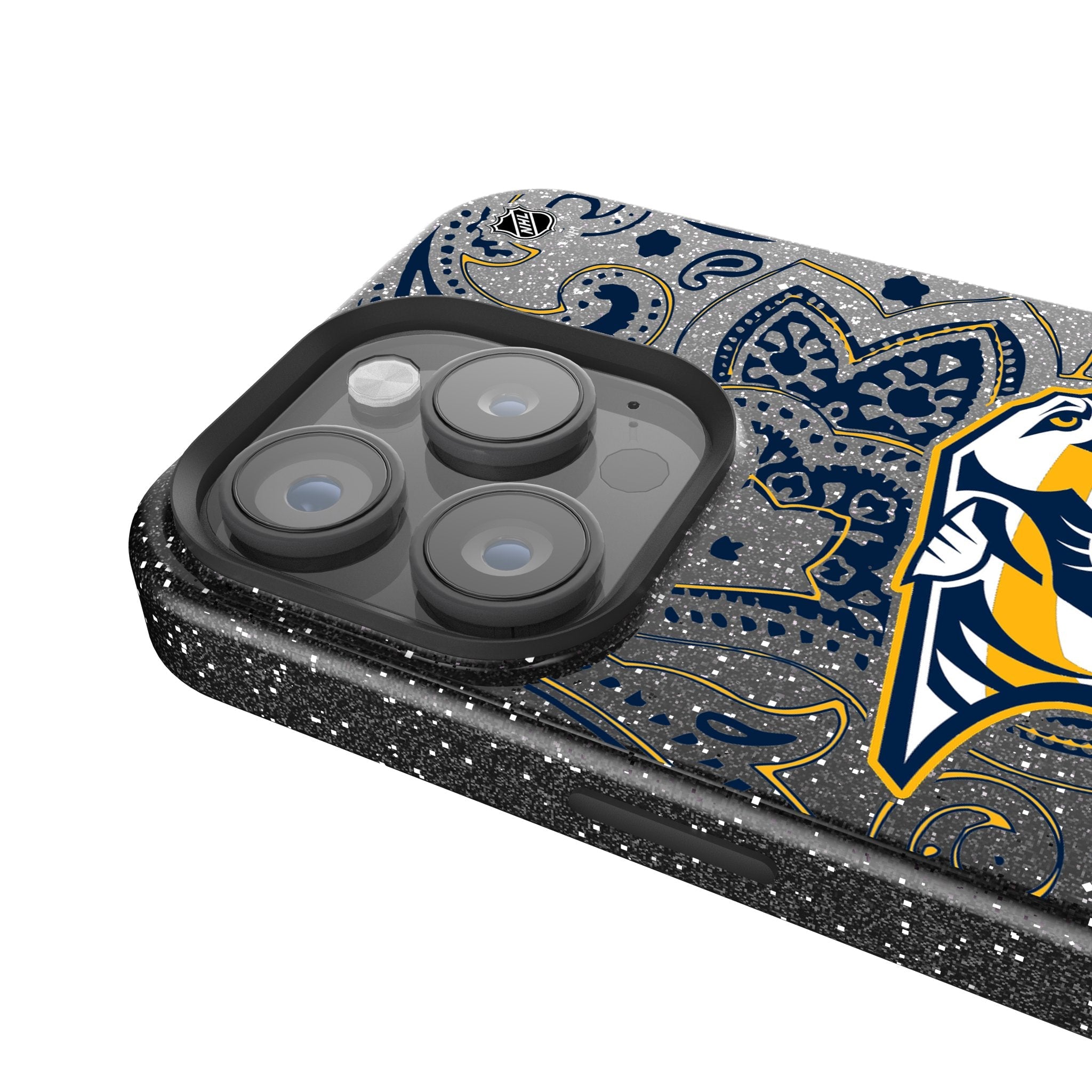 Nashville Predators Paisley Bling Phone Case 4