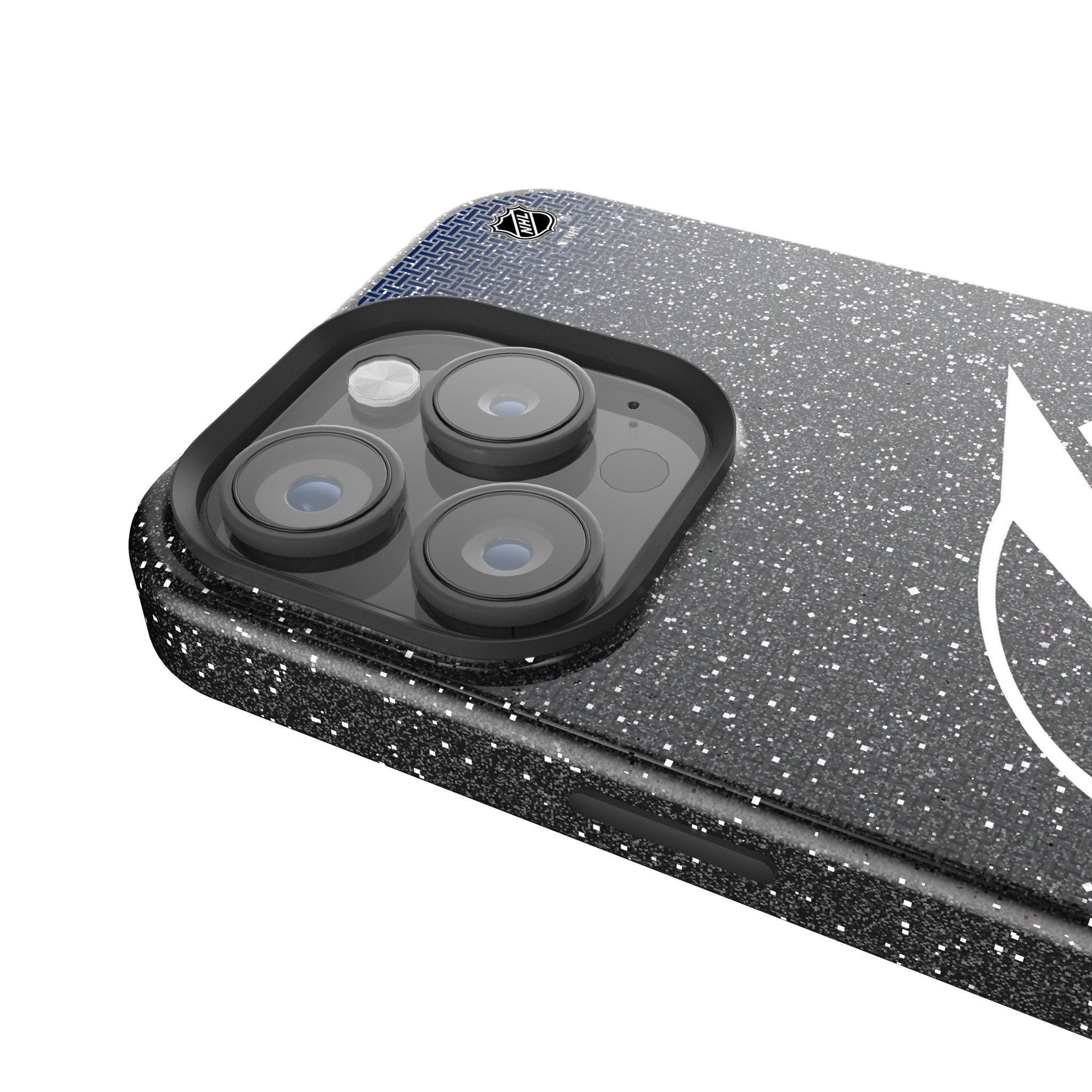 Tampa Bay Lightning Linen Bling Phone Case for Apple iPhone 4