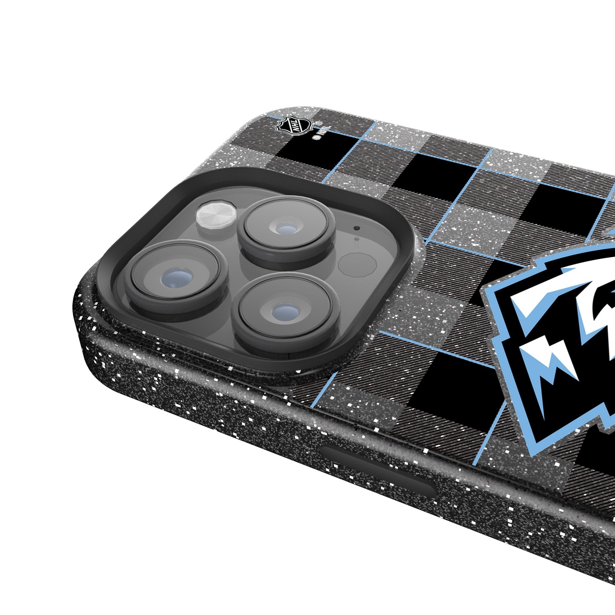 Utah Mammoth Plaid Bling Phone Case for Apple iPhone 4