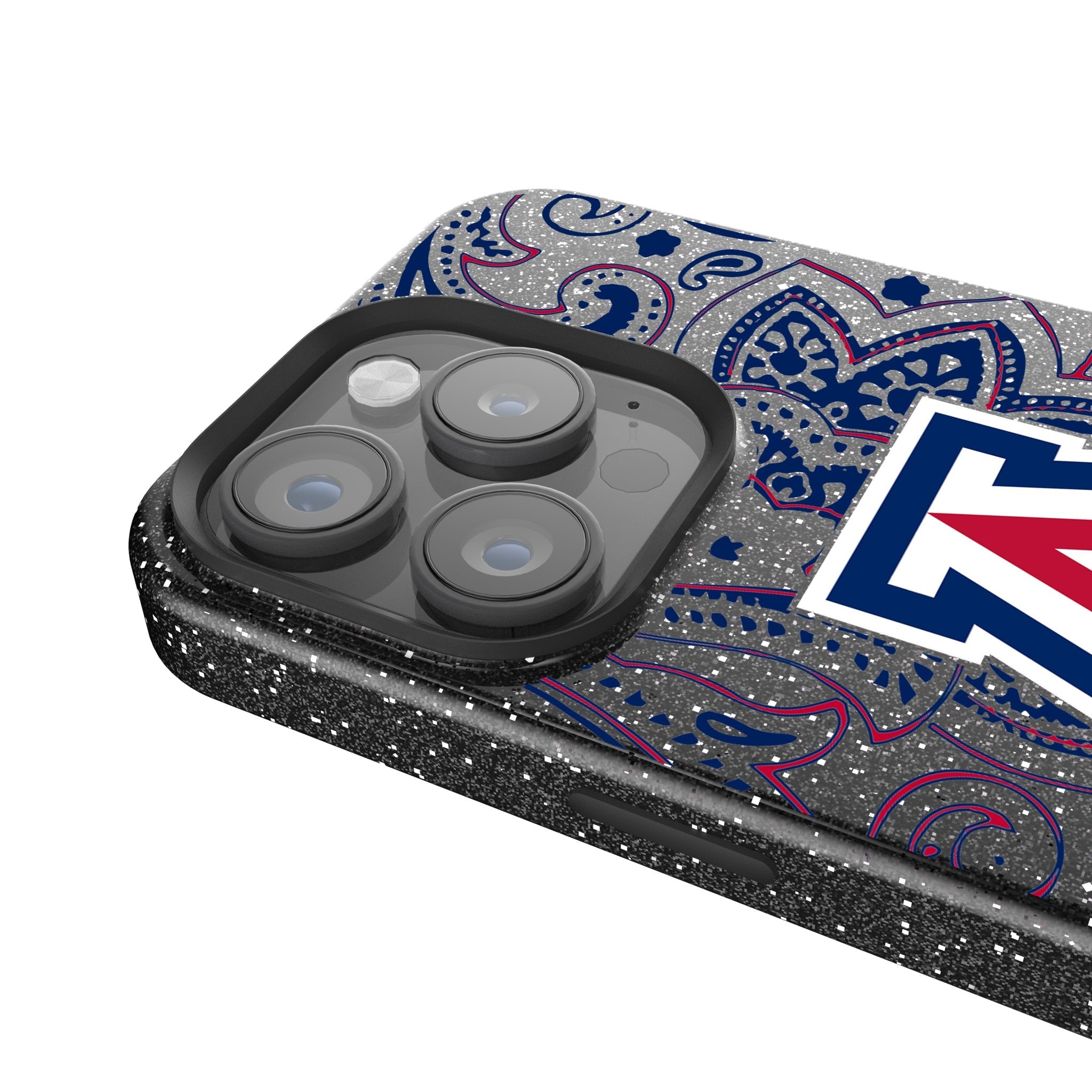 University of Arizona Wildcats Paisley Bling Phone Case 4