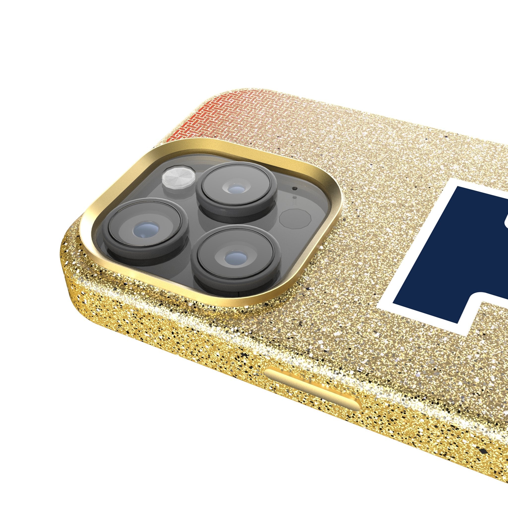 University of Illinois Fighting Illini Linen Bling Phone Case for Apple iPhone 4