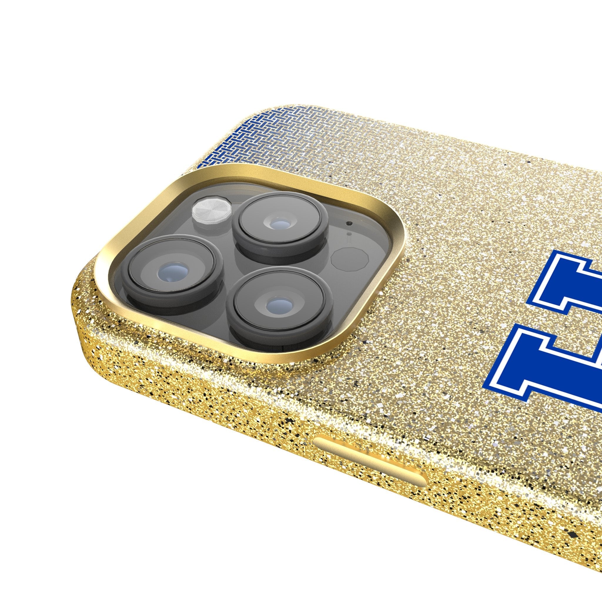University of Kentucky Wildcats Linen Bling Phone Case for Apple iPhone 4