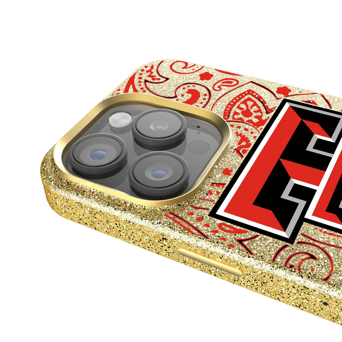 Texas Tech Red Raiders Paisley Bling Phone Case 4