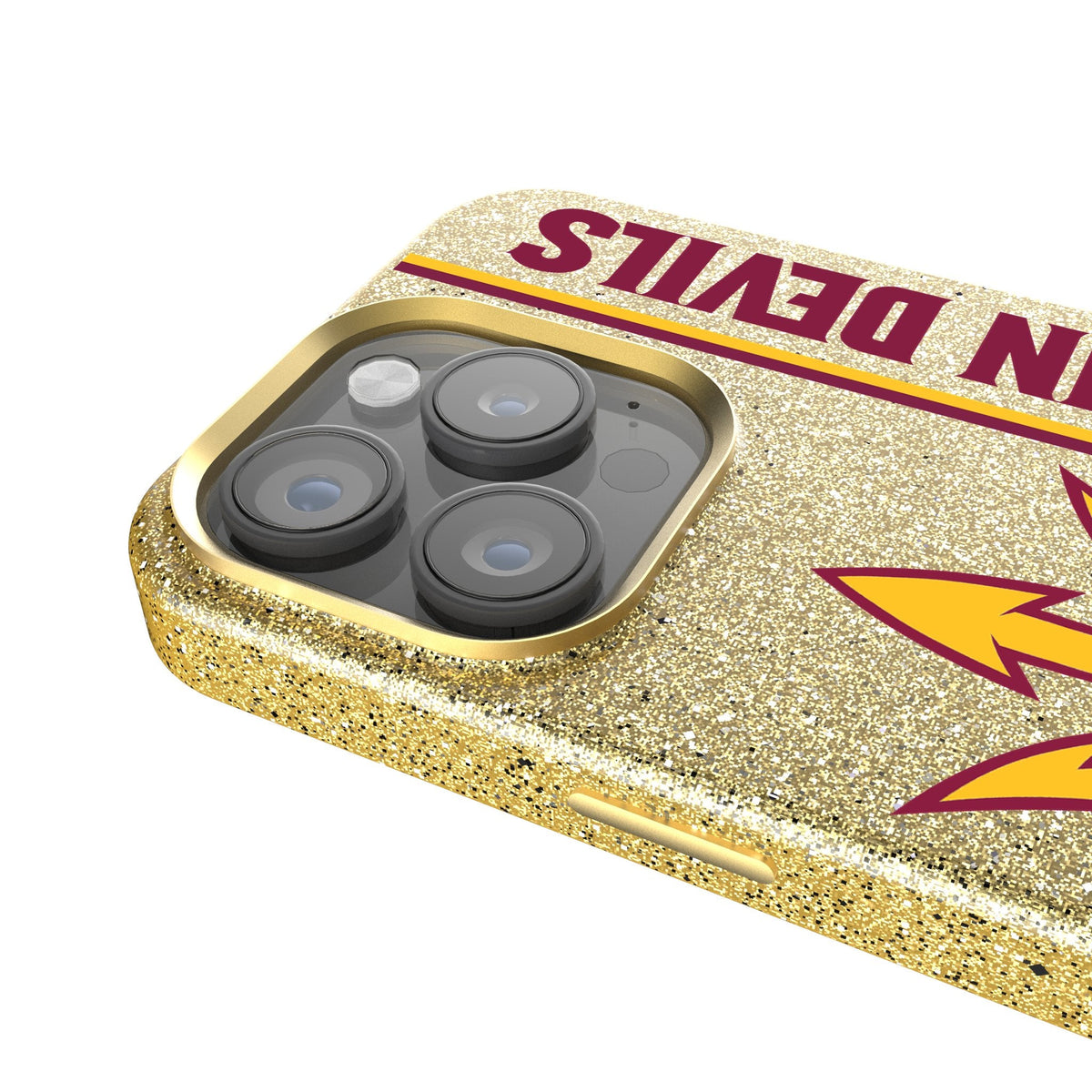 Arizona State University Sun Devils Sidebar Bling Phone Case for Apple iPhone 4