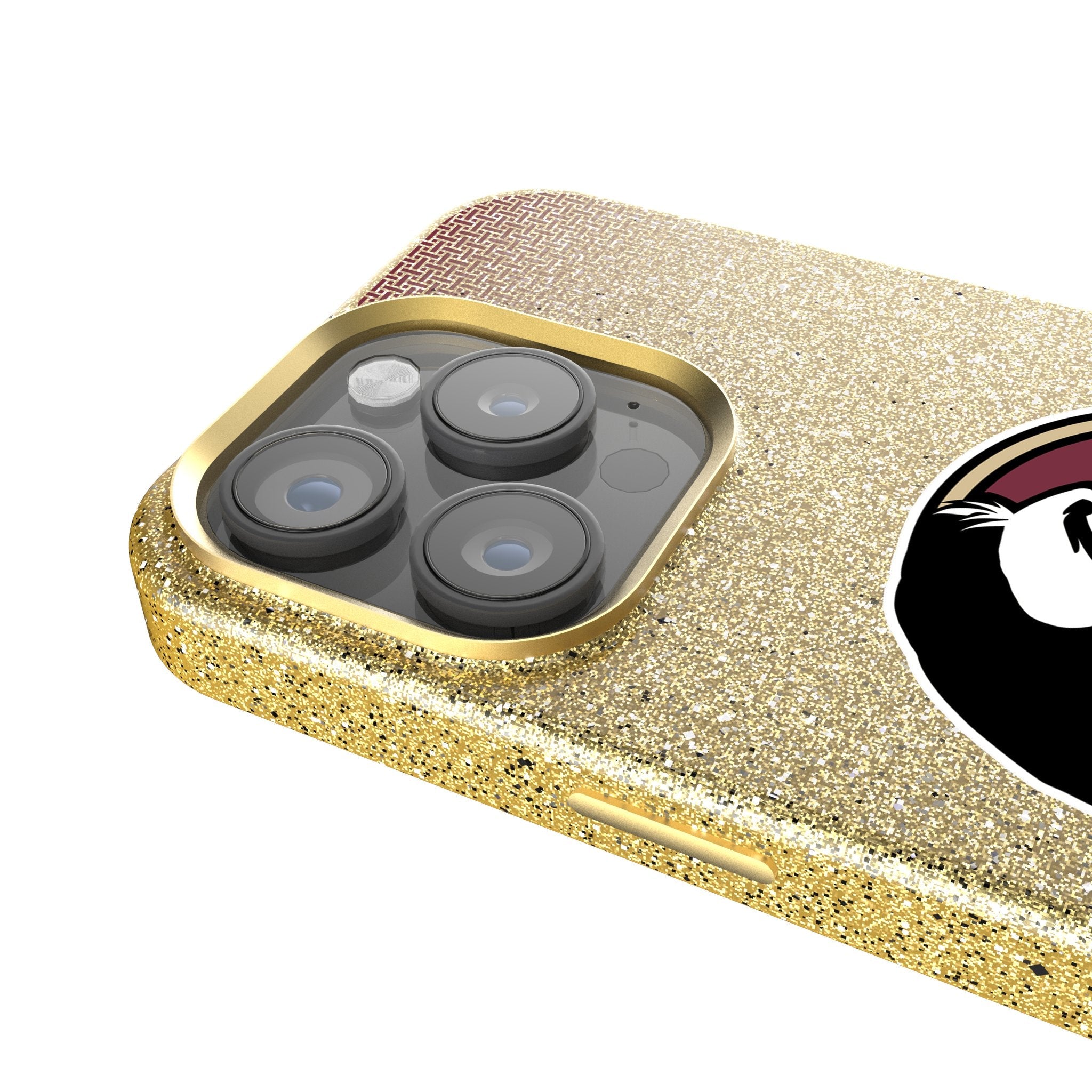 Florida State University Seminoles Linen Bling Phone Case for Apple iPhone 4