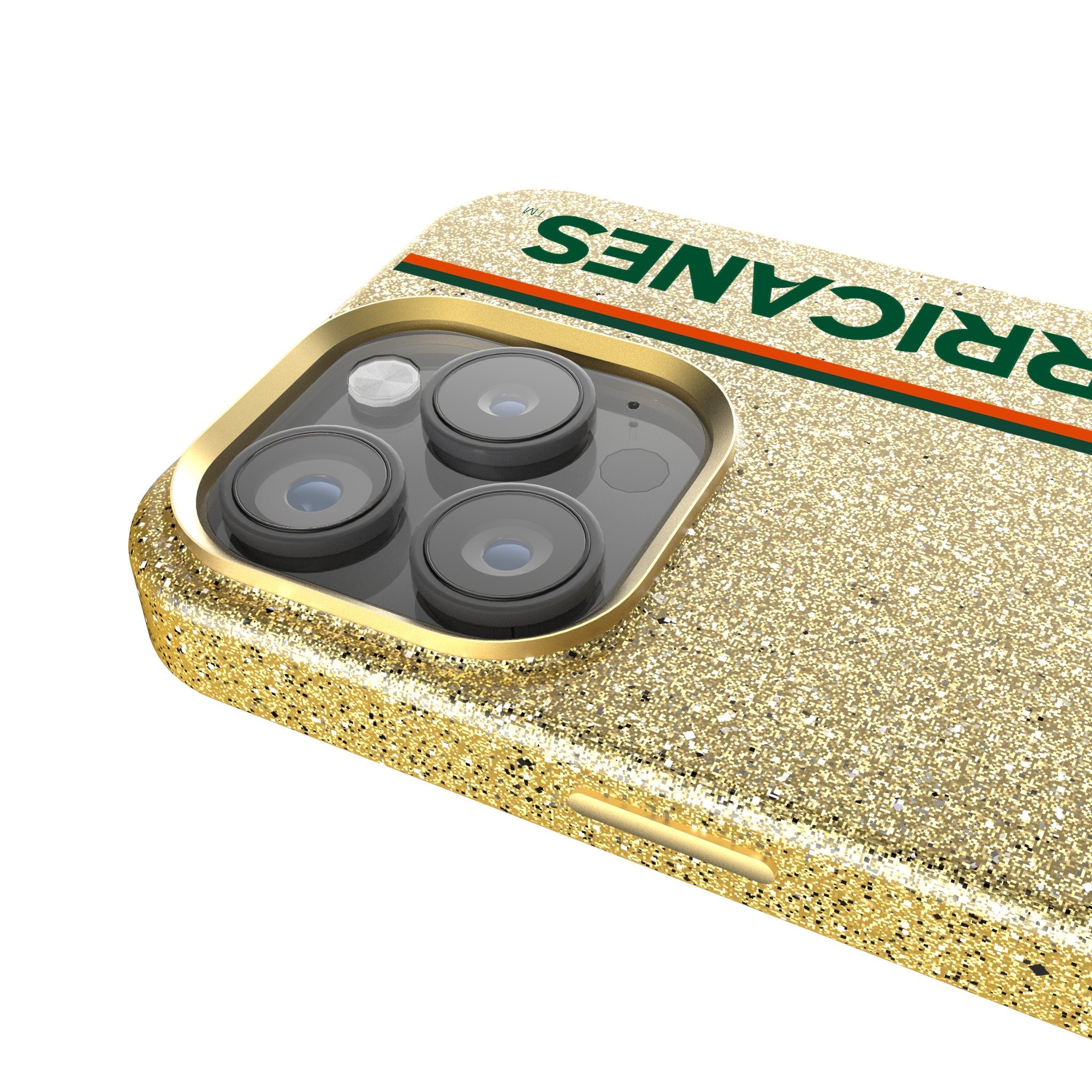 University of Miami Hurricanes Sidebar Bling Phone Case 4