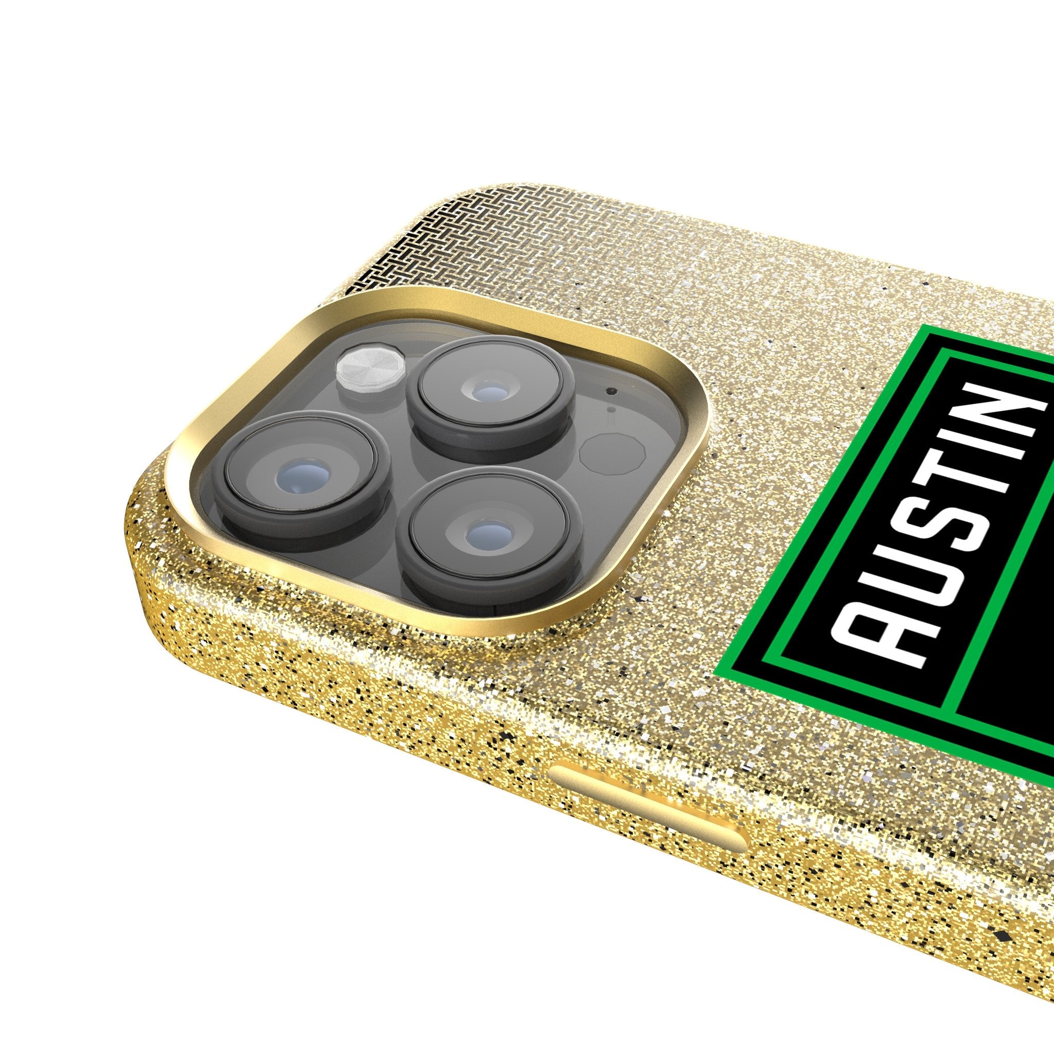 Austin FC Linen Bling Phone Case for Apple iPhone 4