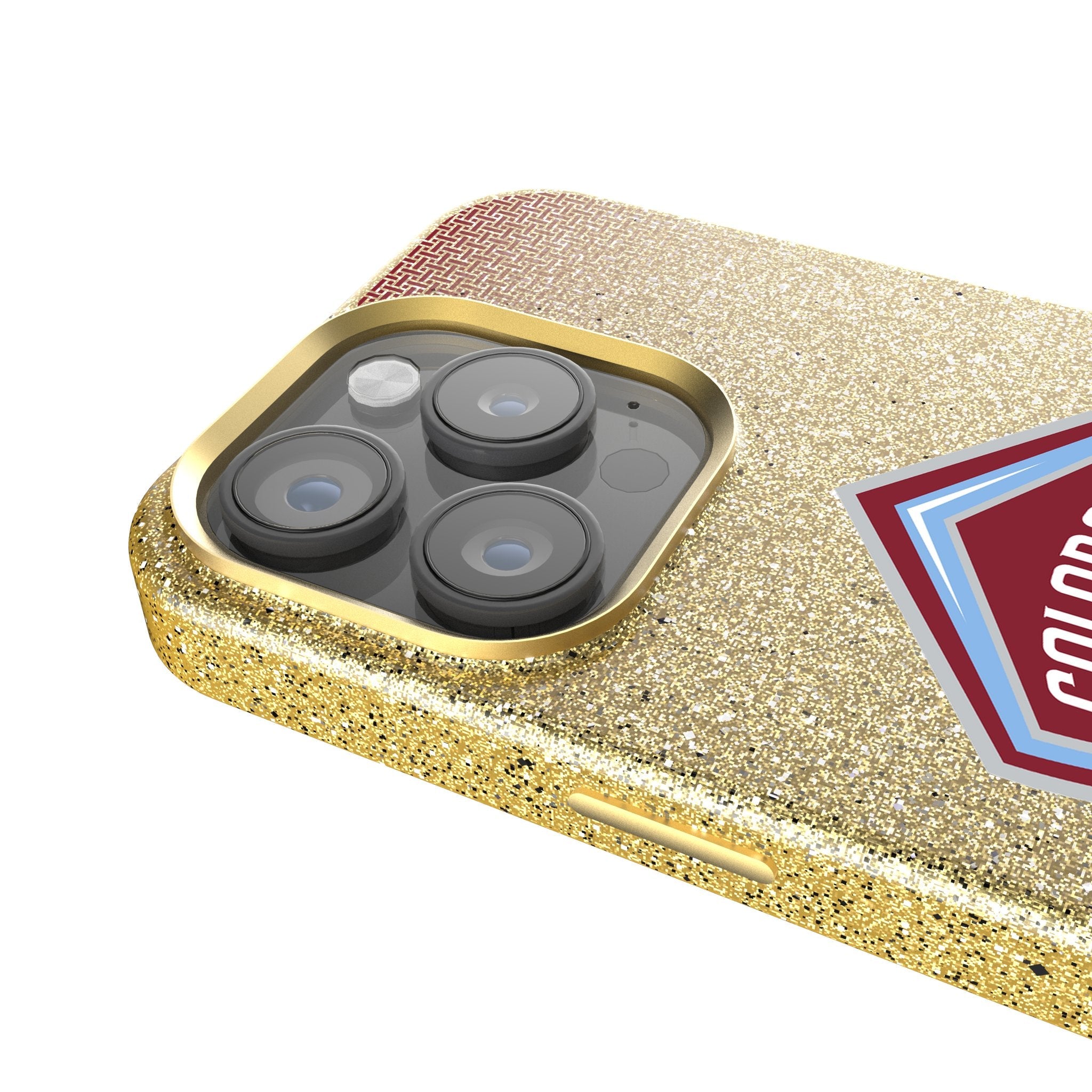 Colorado Rapids Linen Bling Phone Case for Apple iPhone 4