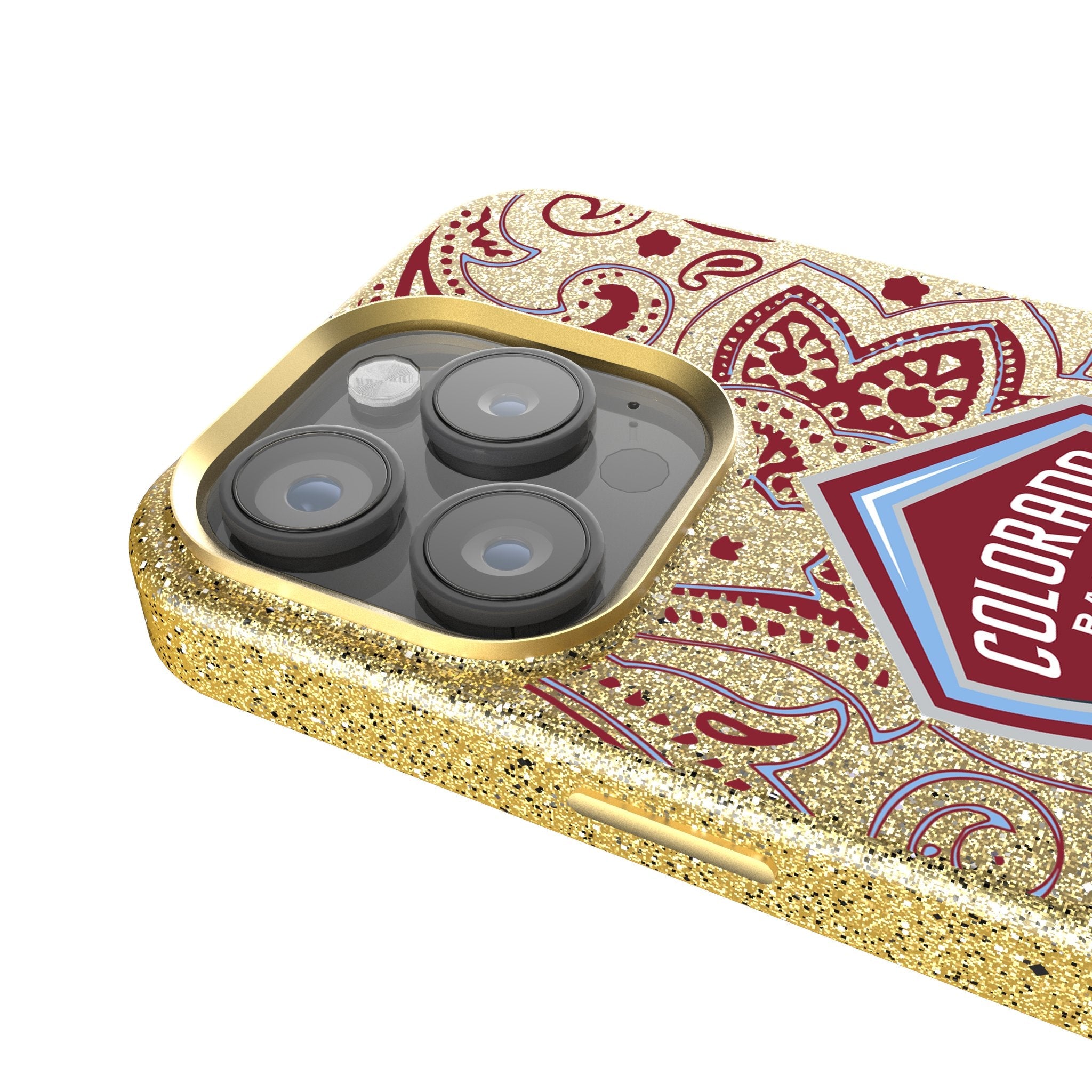 Colorado Rapids  Paisley Bling Phone Case 4