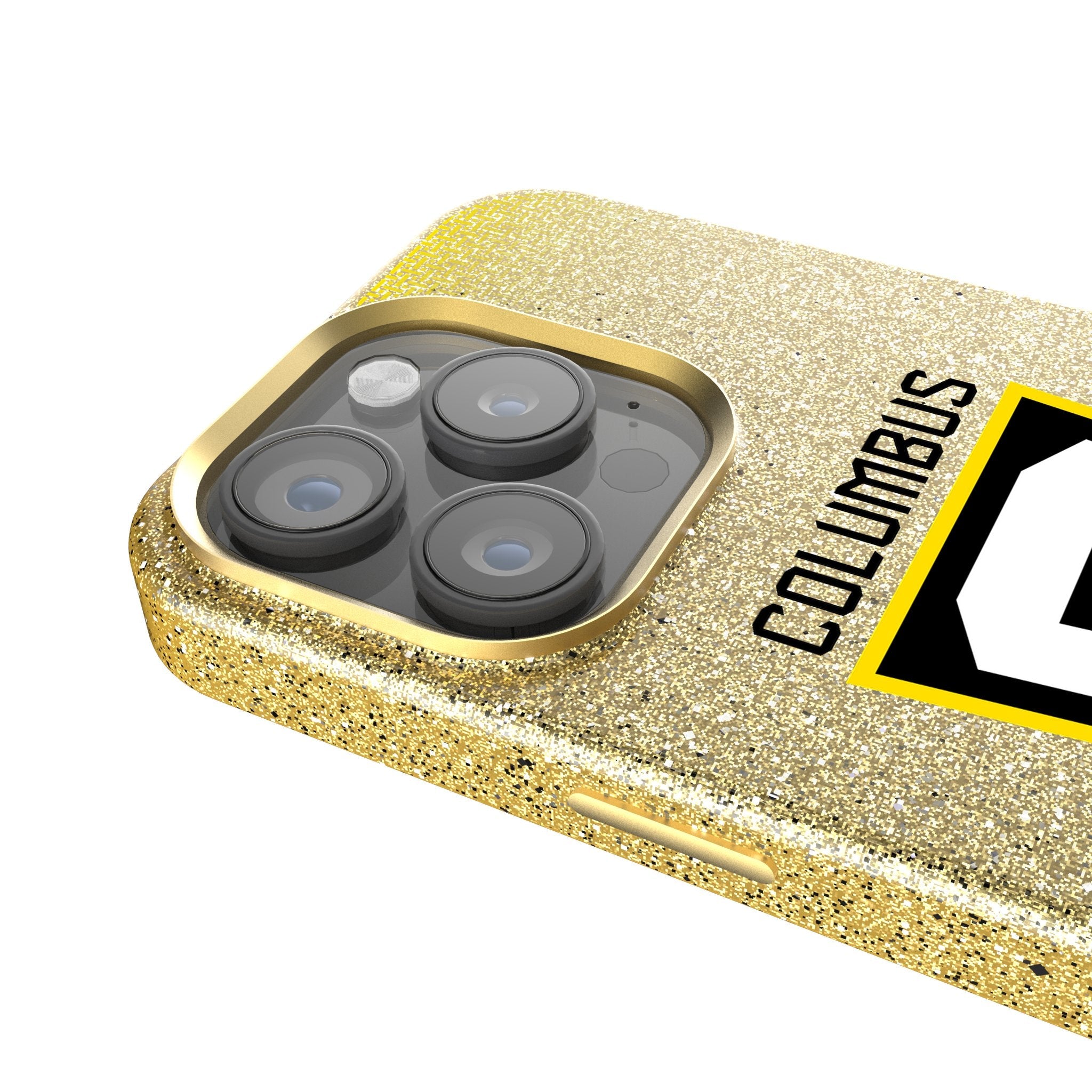 Columbus Crew Linen Bling Phone Case for Apple iPhone 4