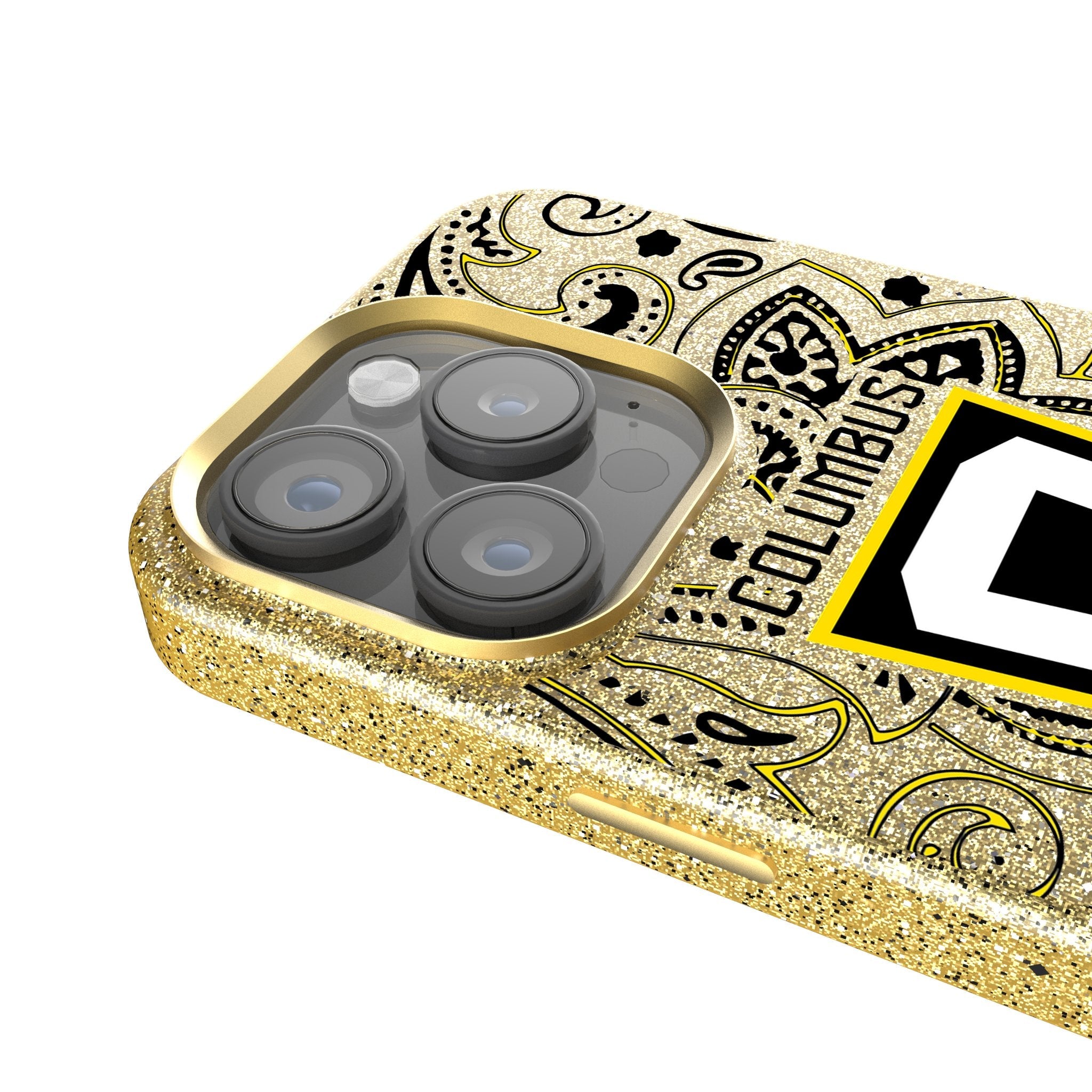 Columbus Crew  Paisley Bling Phone Case 4
