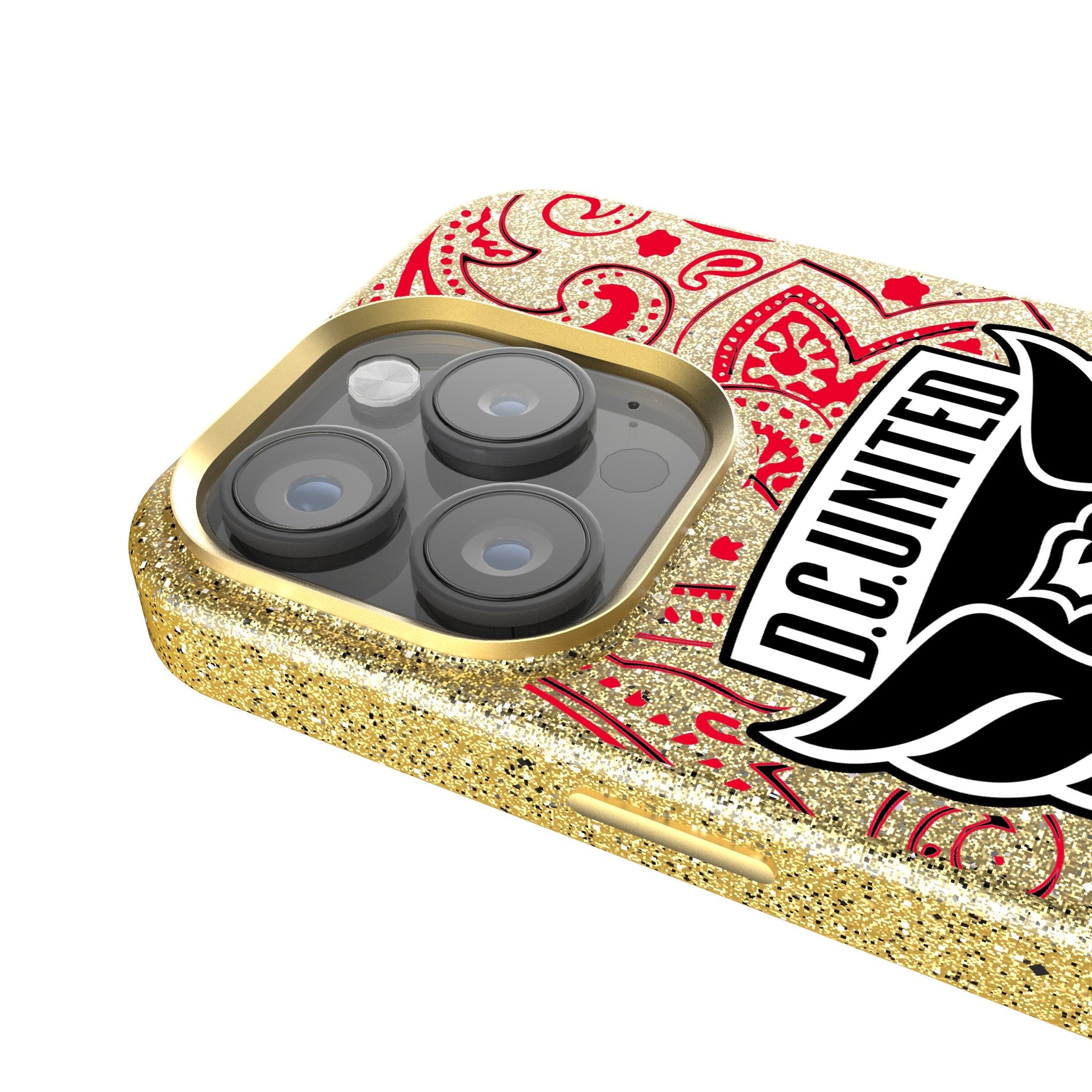 DC United  Paisley Bling Phone Case 4