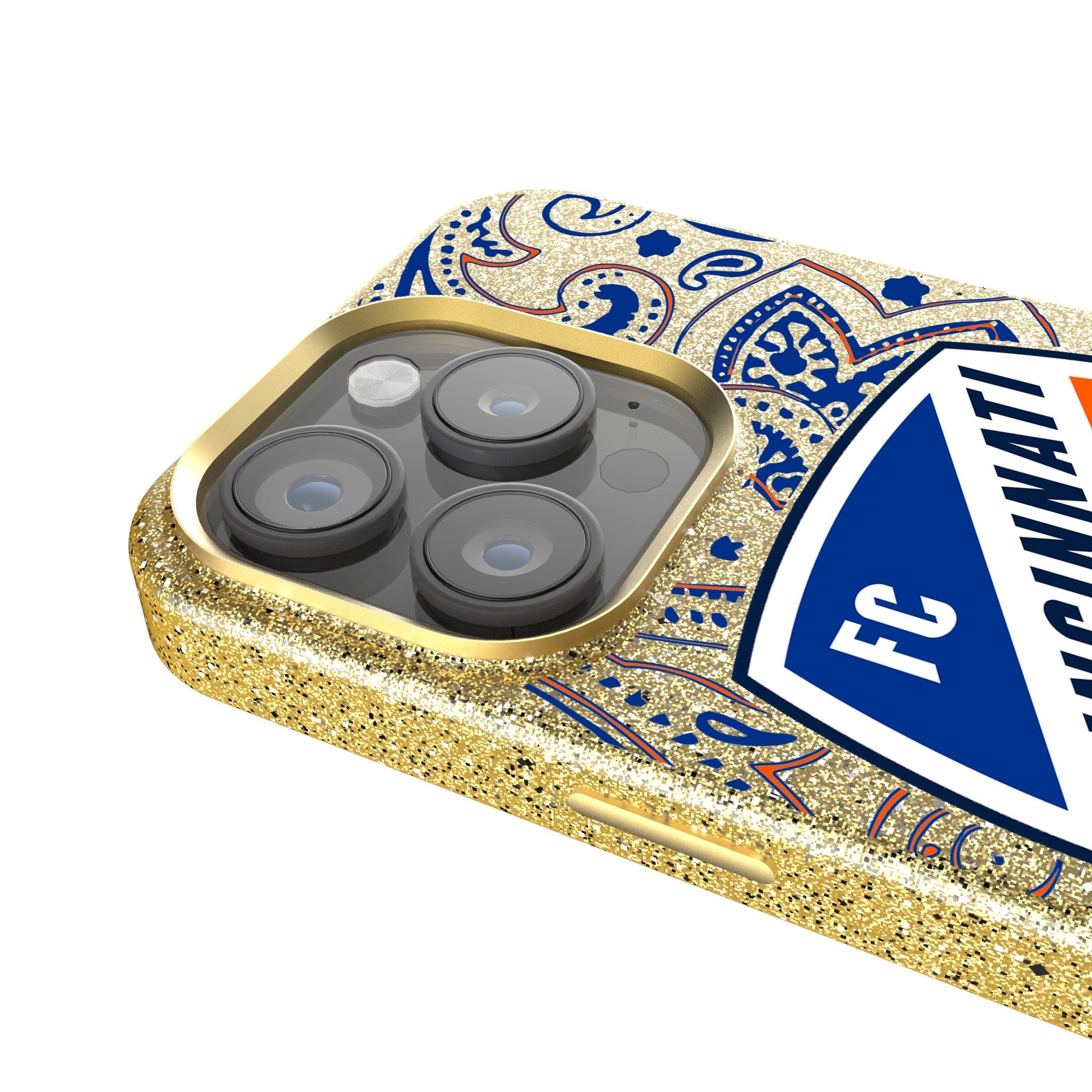 FC Cincinnati  Paisley Bling Phone Case 4