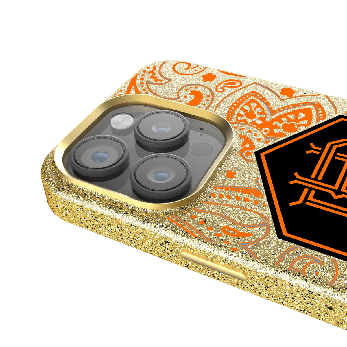 Houston Dynamo  Paisley Bling Phone Case 4