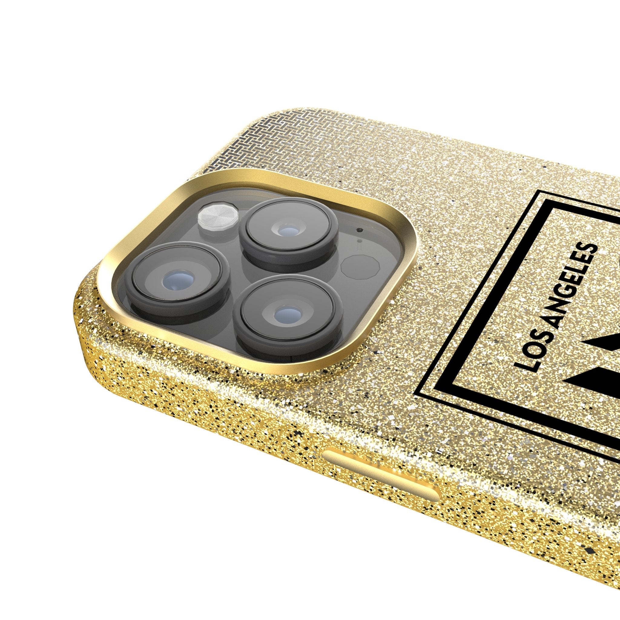 Los Angeles Football Club Linen Bling Phone Case for Apple iPhone 4
