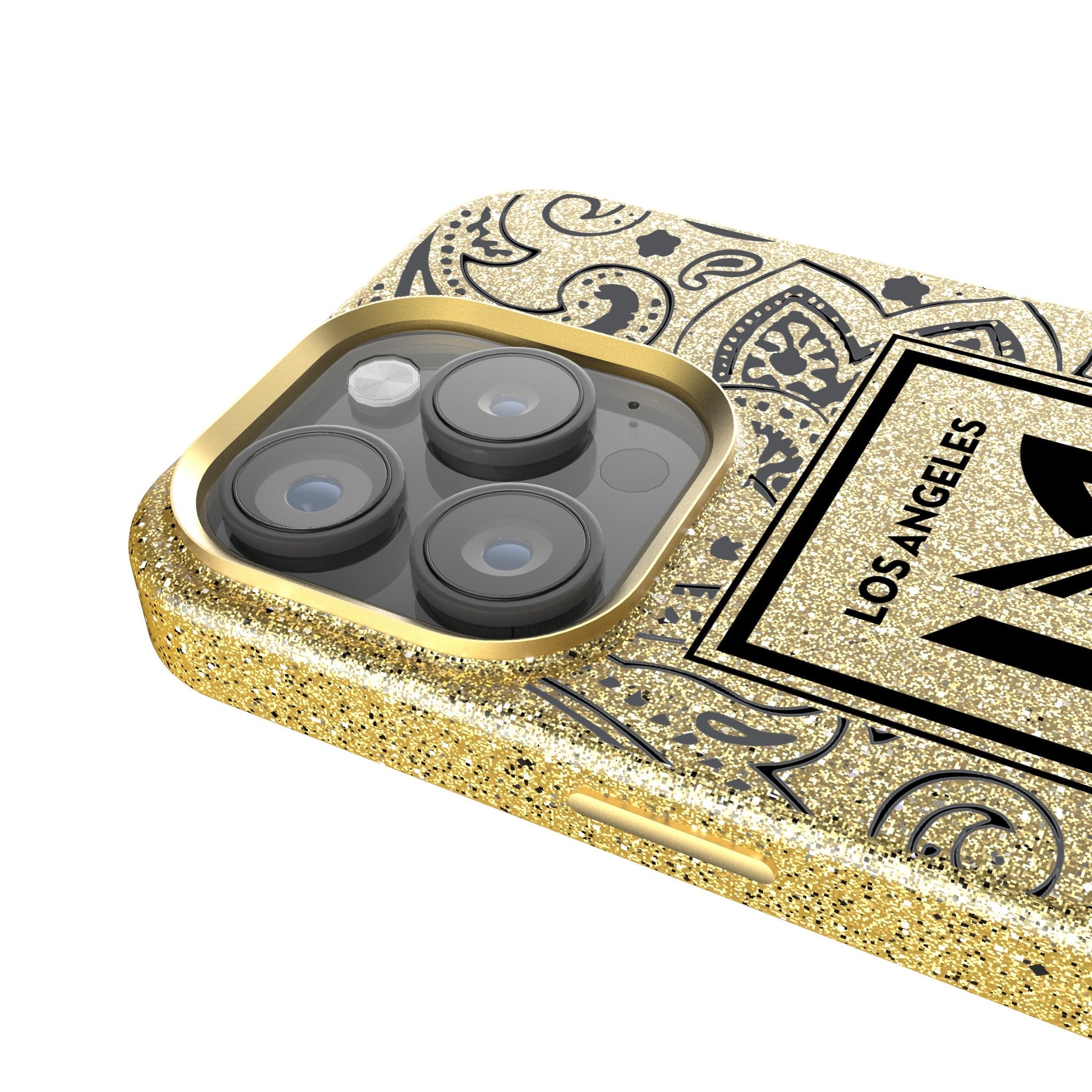 Los Angeles Football Club   Paisley Bling Phone Case 4