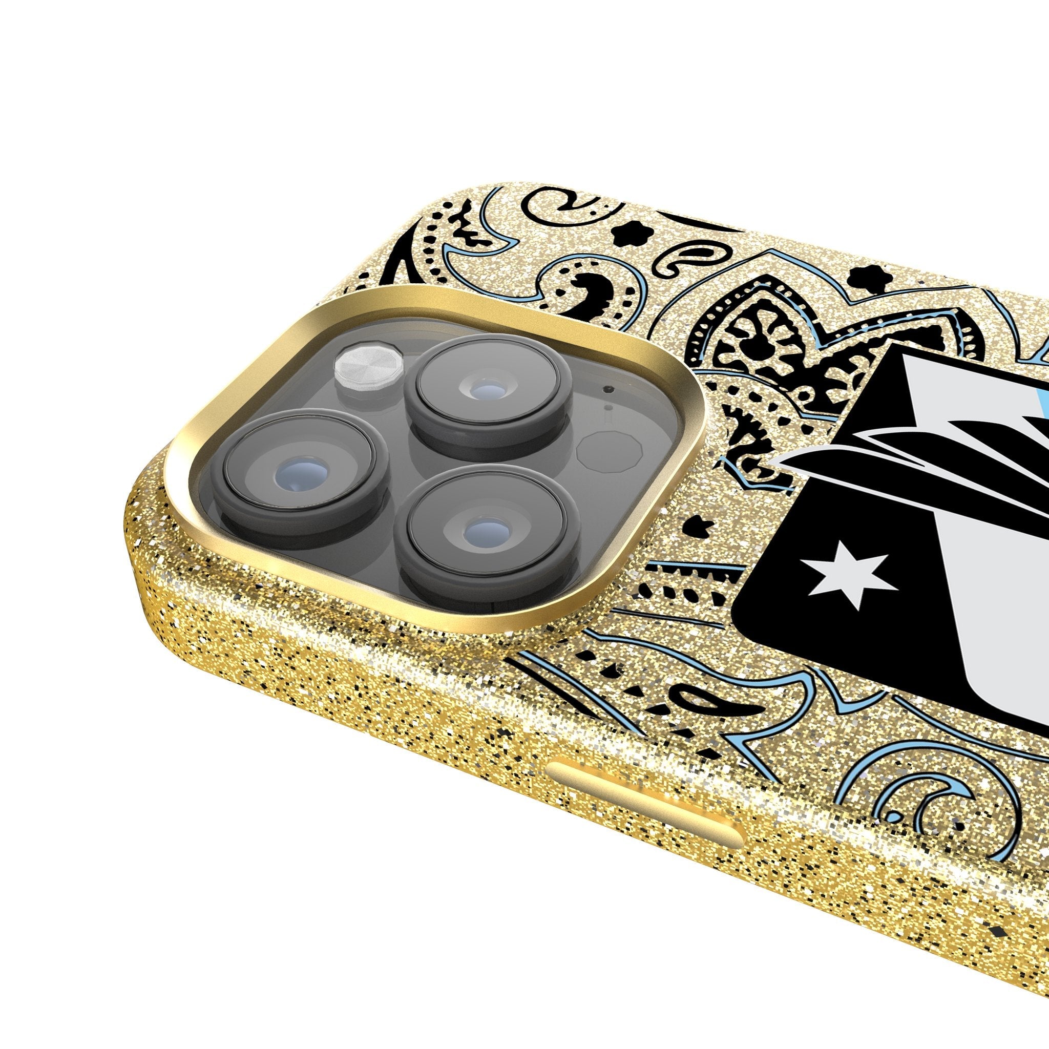 Minnesota United FC   Paisley Bling Phone Case 4