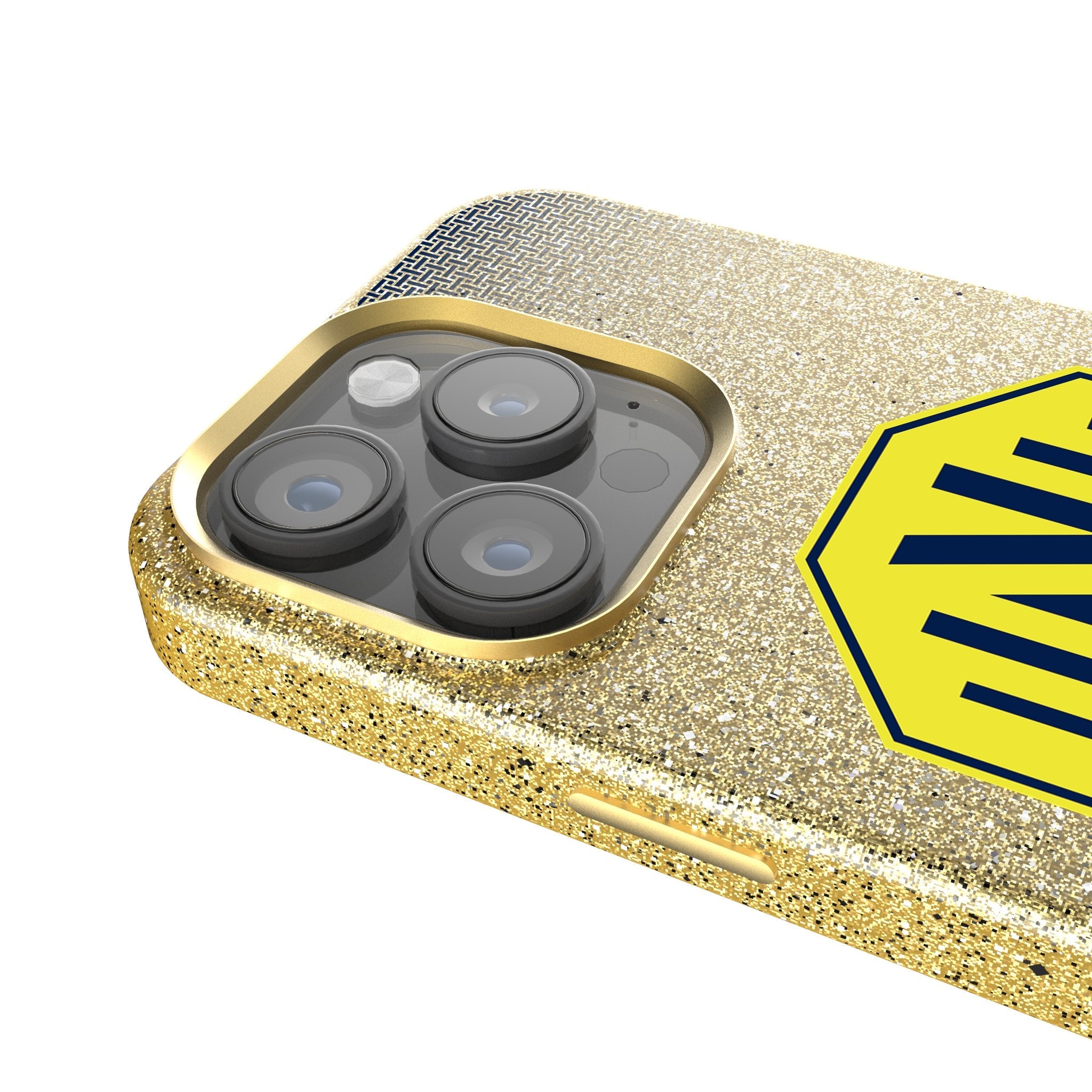 Nashville SC Linen Bling Phone Case for Apple iPhone 4