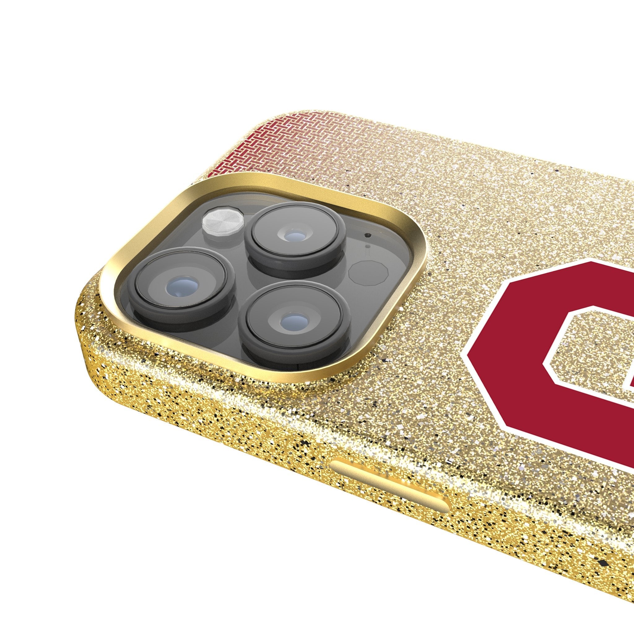 University of Oklahoma Sooners Linen Bling Phone Case for Apple iPhone 4