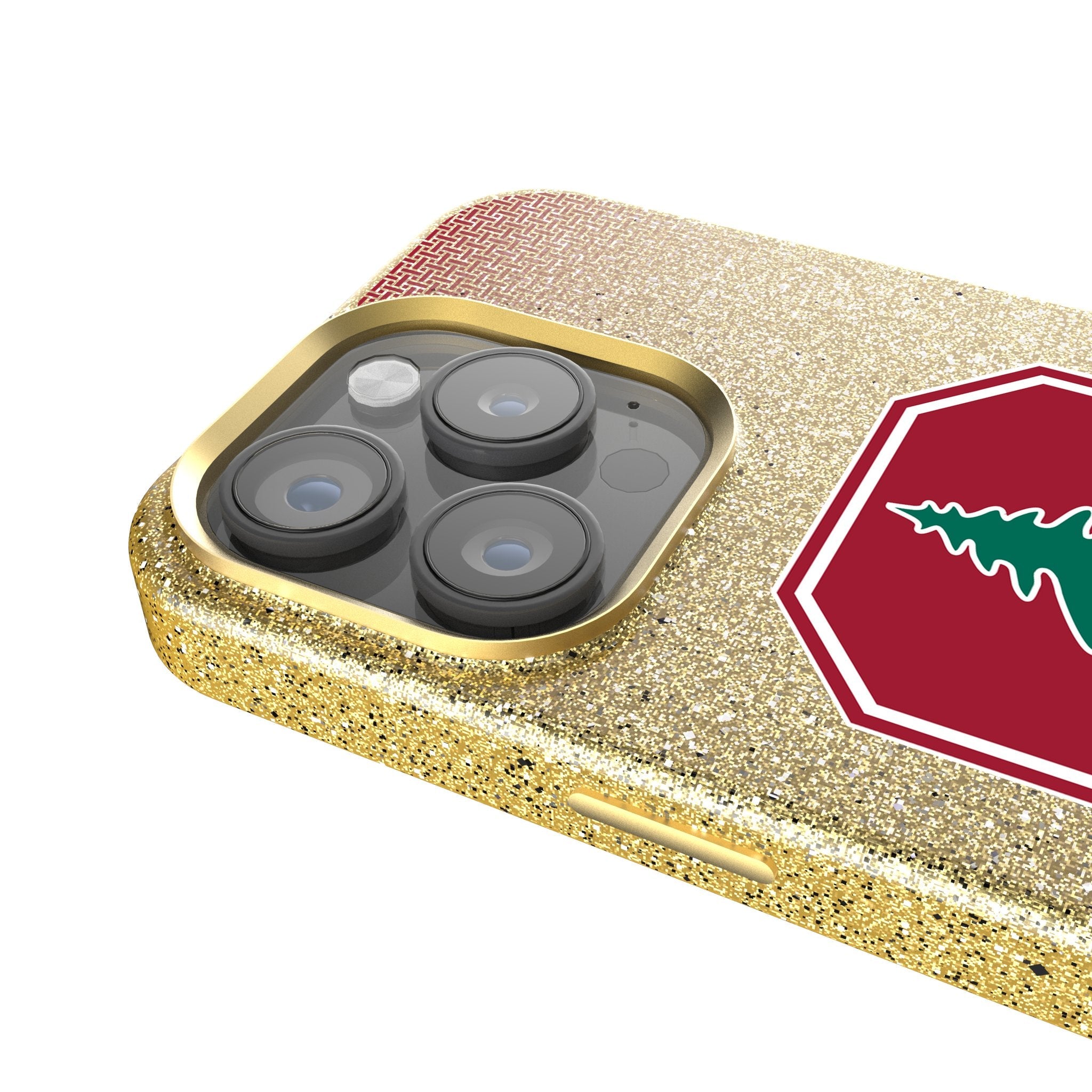 Stanford University Cardinal Linen Bling Phone Case for Apple iPhone 4