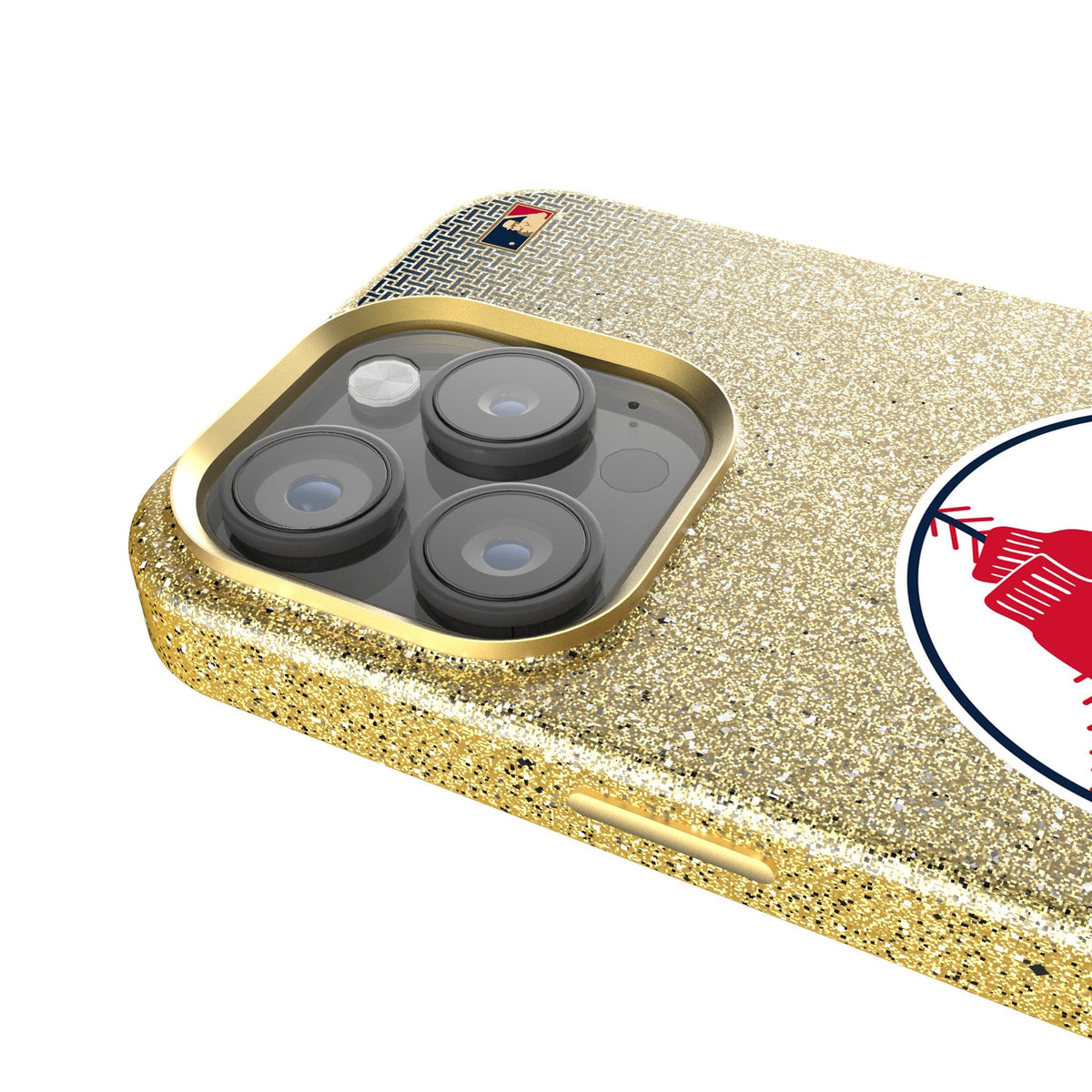 Boston Red Sox 1970-1975 - Cooperstown Collection Linen Bling Phone Case for Apple iPhone 4