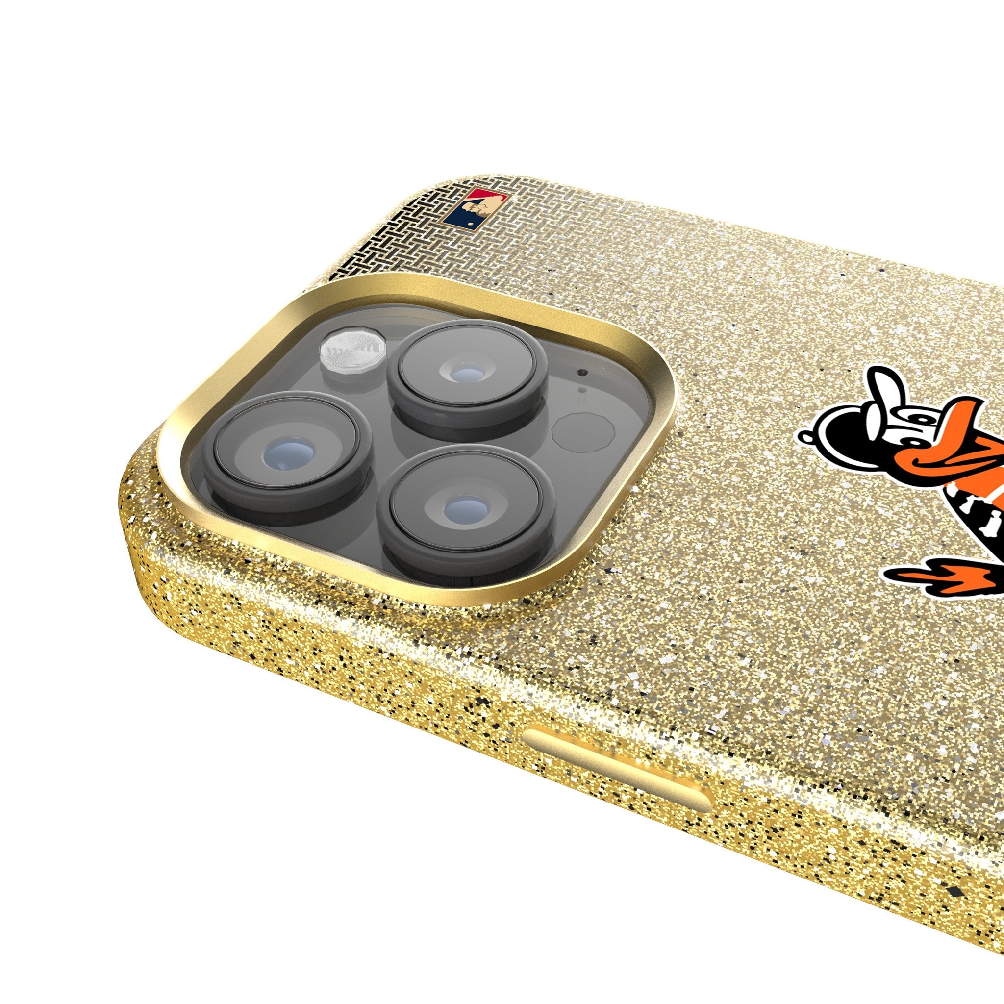 Baltimore Orioles 1954-1963 - Cooperstown Collection Linen Bling Phone Case for Apple iPhone 4