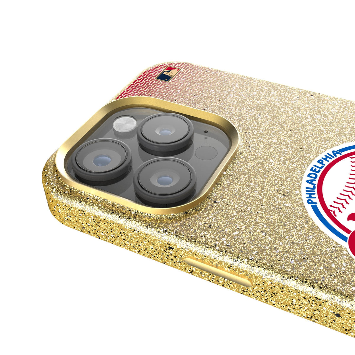 Philadelphia Phillies 1984-1991 - Cooperstown Collection Linen Bling Phone Case for Apple iPhone 4