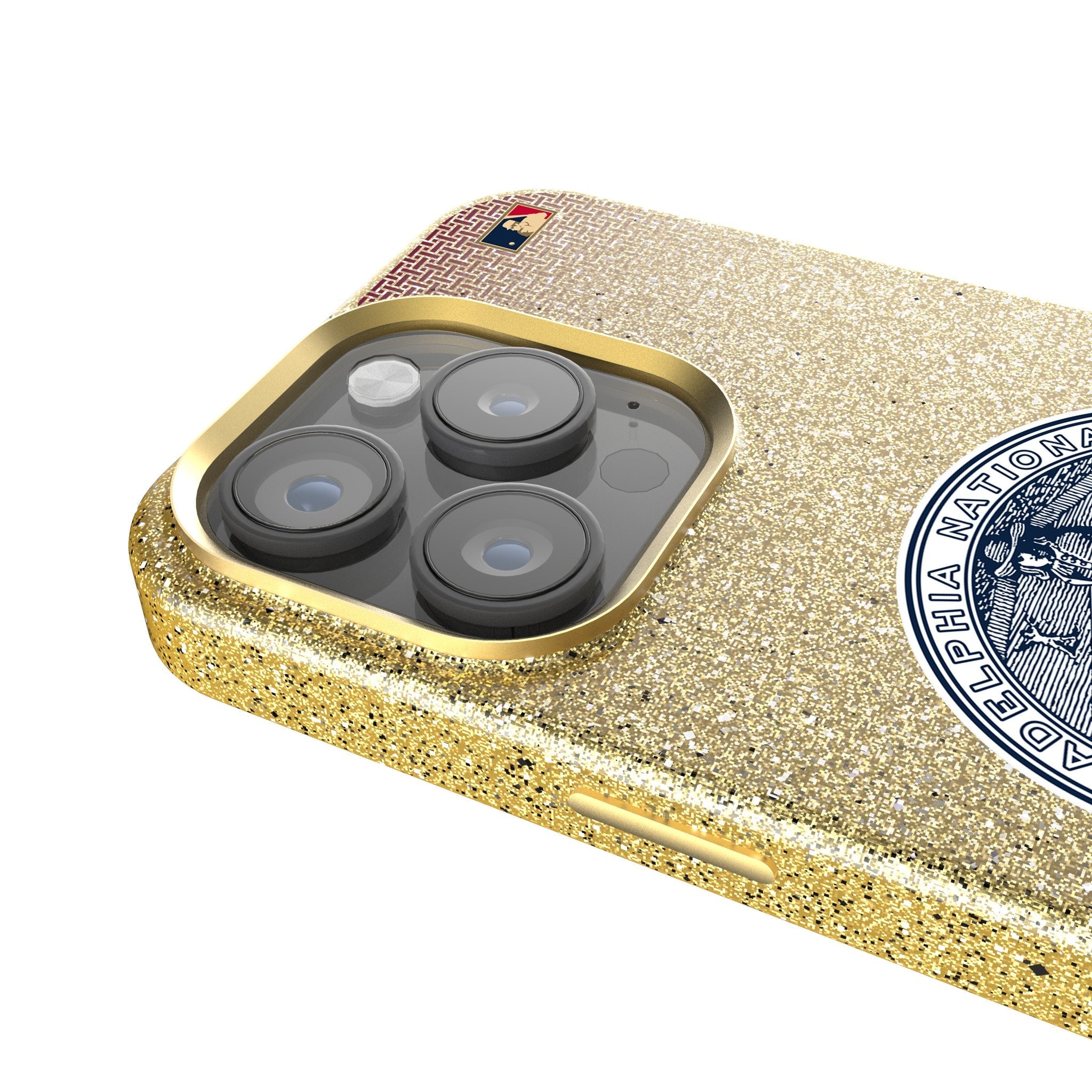 Philadelphia Phillies 1915-1943 - Cooperstown Collection Linen Bling Phone Case for Apple iPhone 4