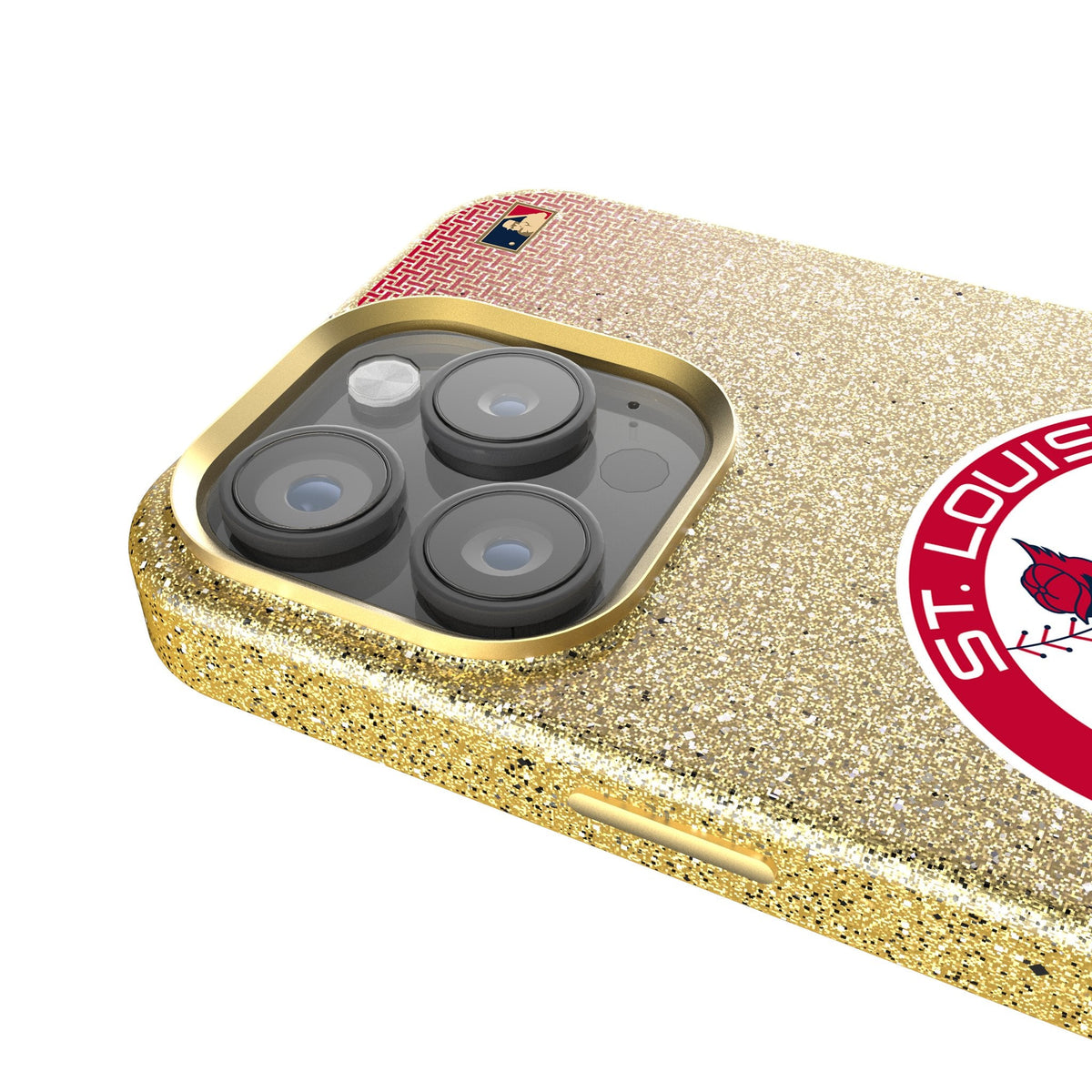 St Louis Cardinals 1966-1997 - Cooperstown Collection Linen Bling Phone Case for Apple iPhone 4
