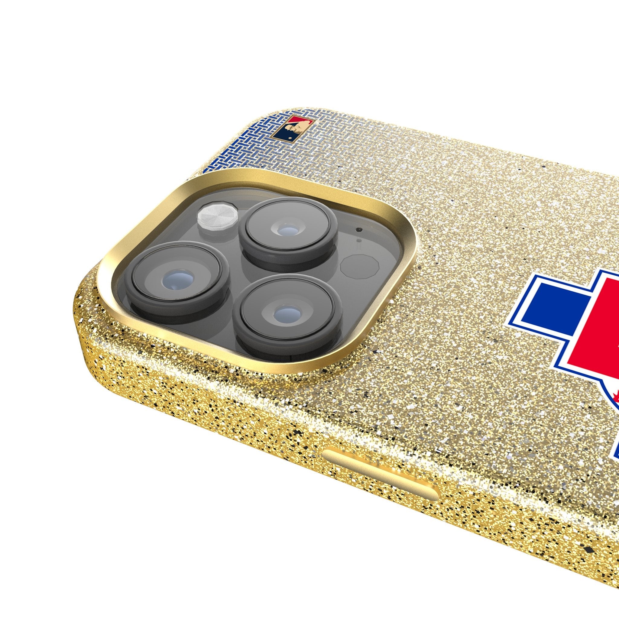 Texas Rangers 1981-1983 - Cooperstown Collection Linen Bling Phone Case for Apple iPhone 4