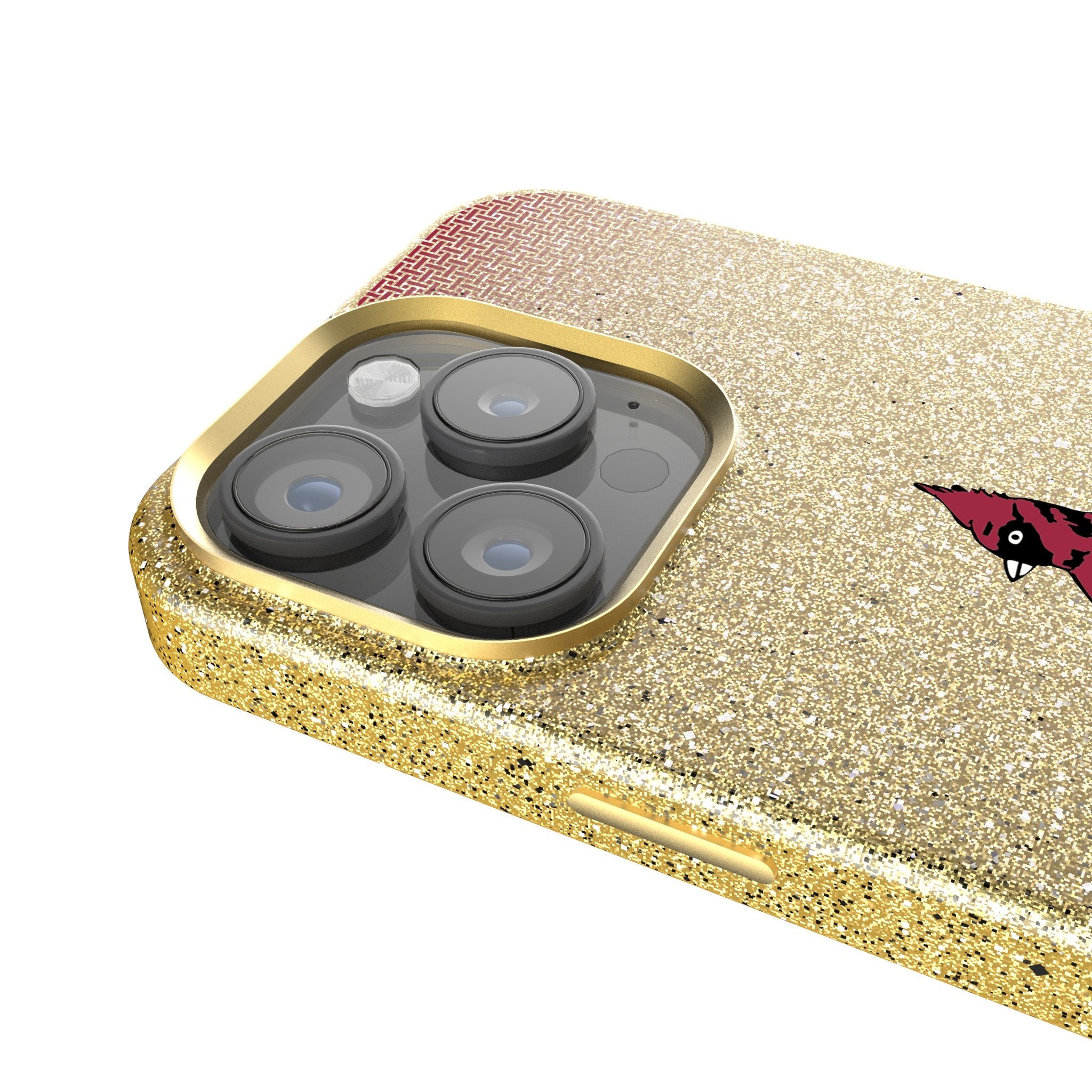Chicago Cardinals 1947-1959 Historic Collection Linen Bling Phone Case for Apple iPhone 4