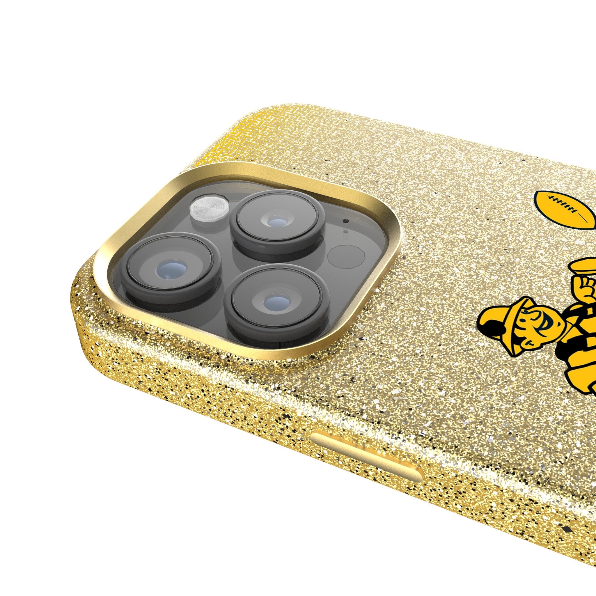 Pittsburgh Steelers 1961 Historic Collection Linen Bling Phone Case for Apple iPhone 4