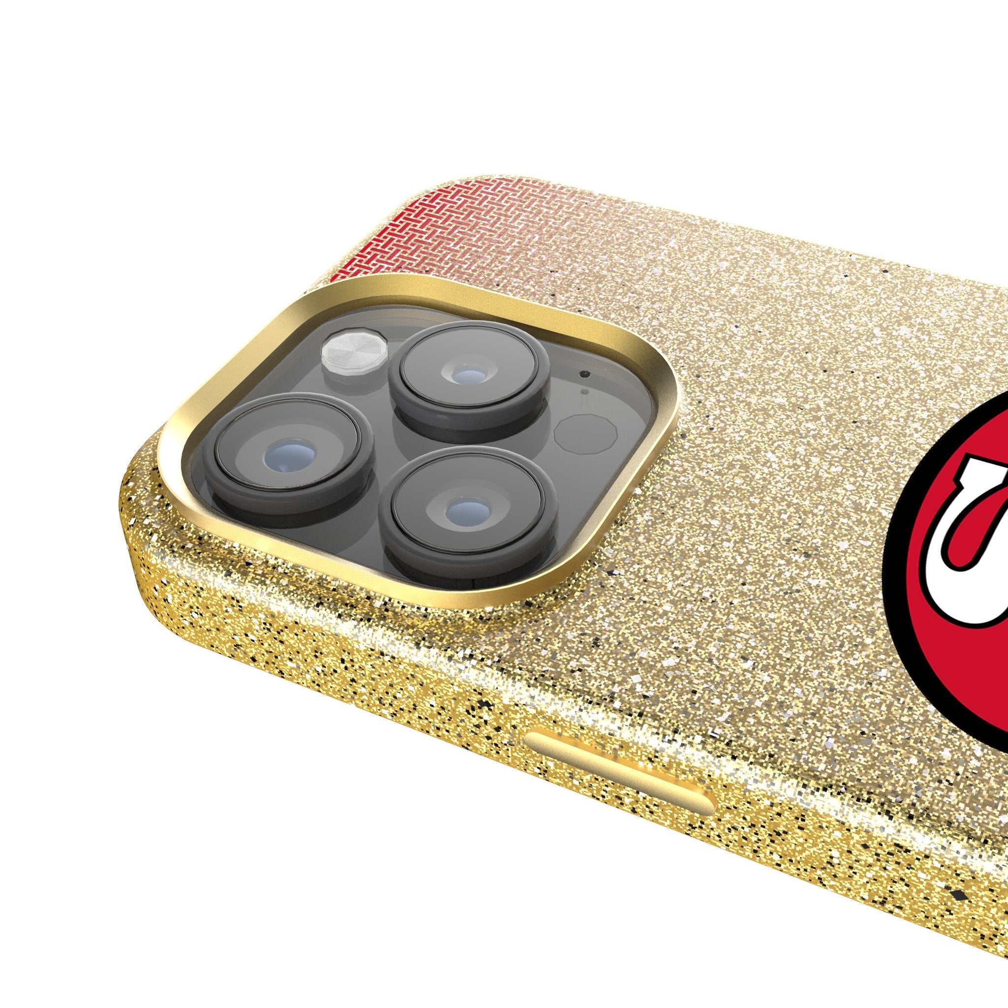 San Francisco 49ers Historic Collection Linen Bling Phone Case for Apple iPhone 4