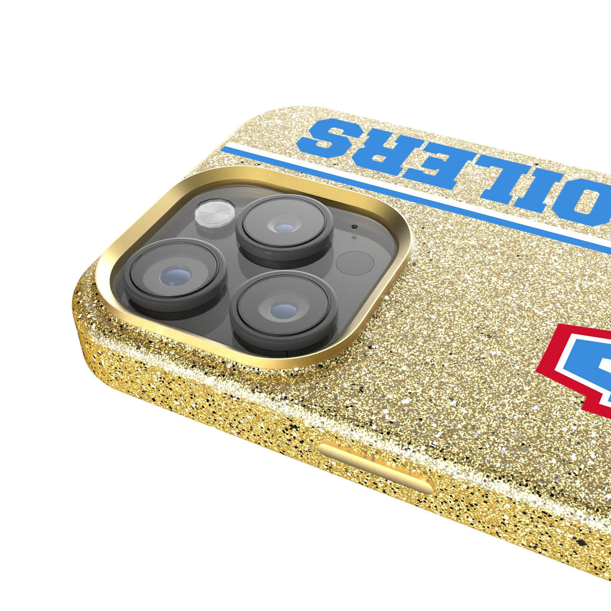 Houston Oilers Historic Collection Sidebar Bling Phone Case 4