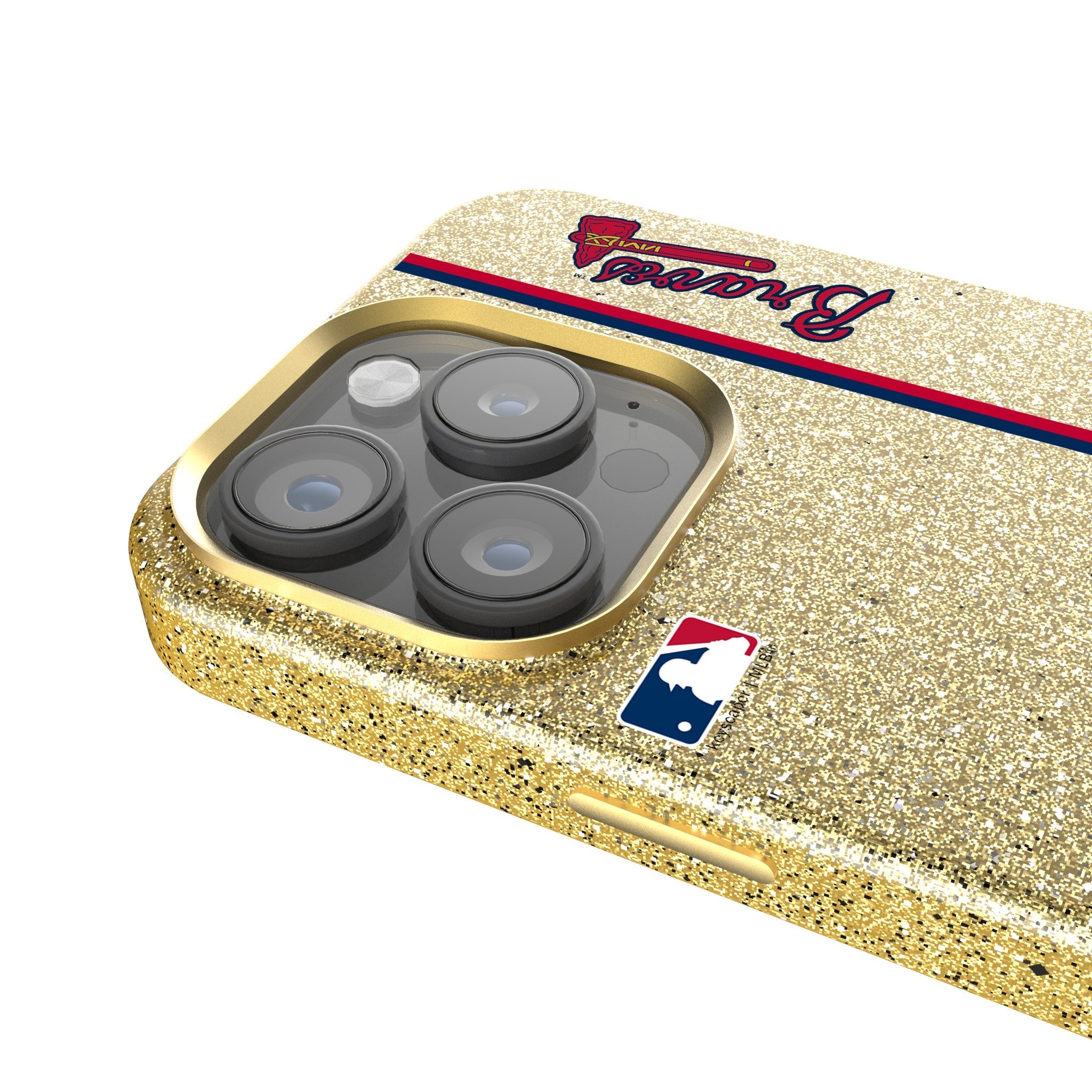 Atlanta Braves Sidebar Bling Phone Case 4