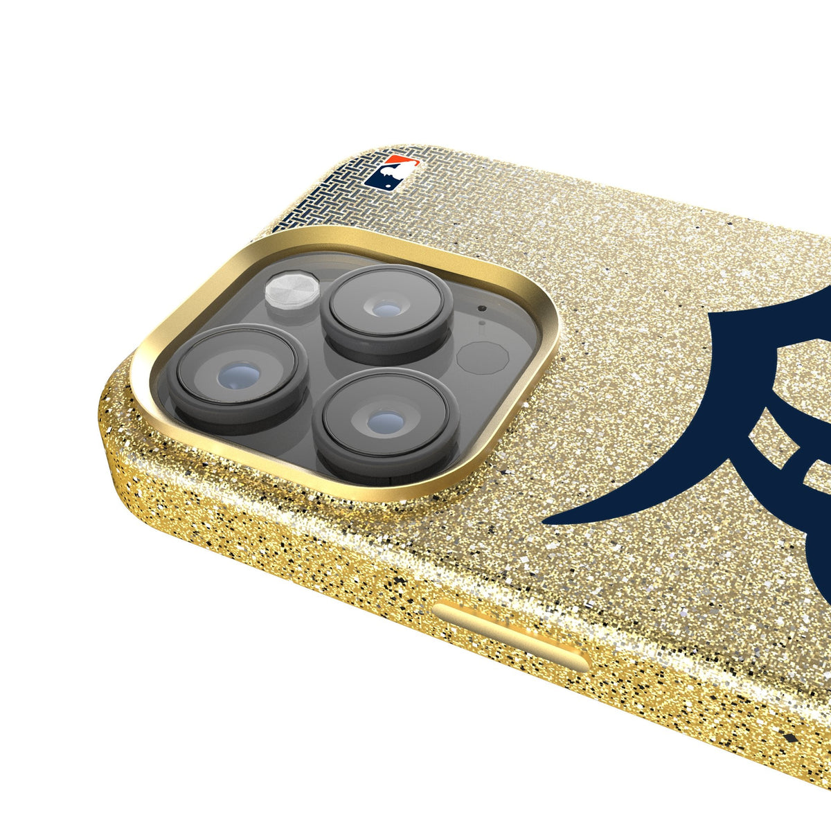 Detroit Tigers Linen Bling Phone Case for Apple iPhone 4