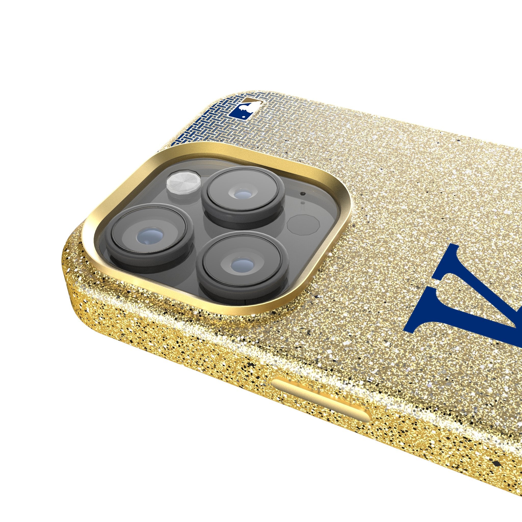 Kansas City Royals Linen Bling Phone Case for Apple iPhone 4