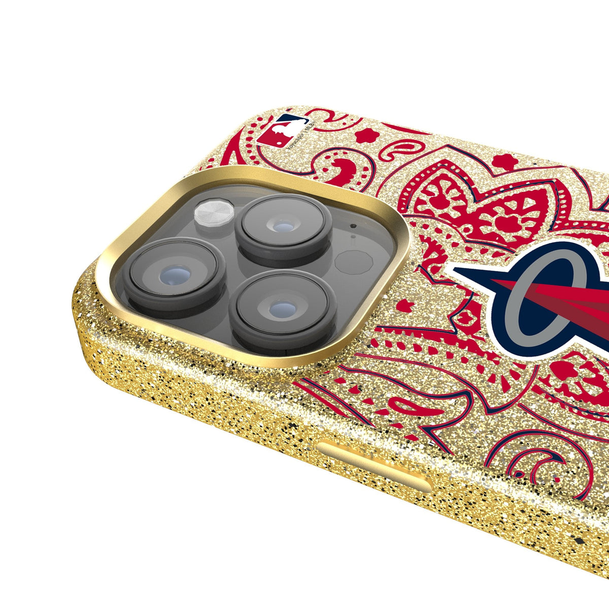 Los Angeles Angels Paisley Bling Phone Case 4