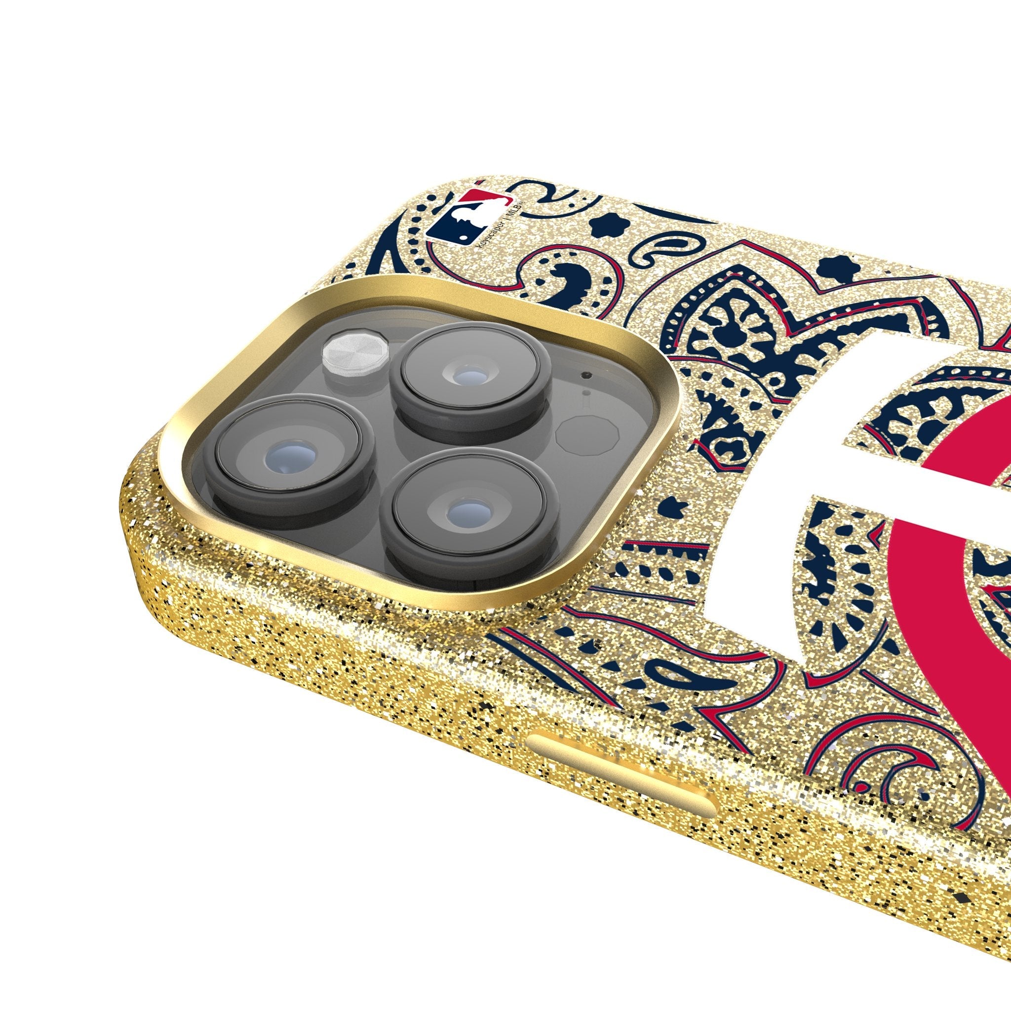 Minnesota Twins Paisley Bling Phone Case 4