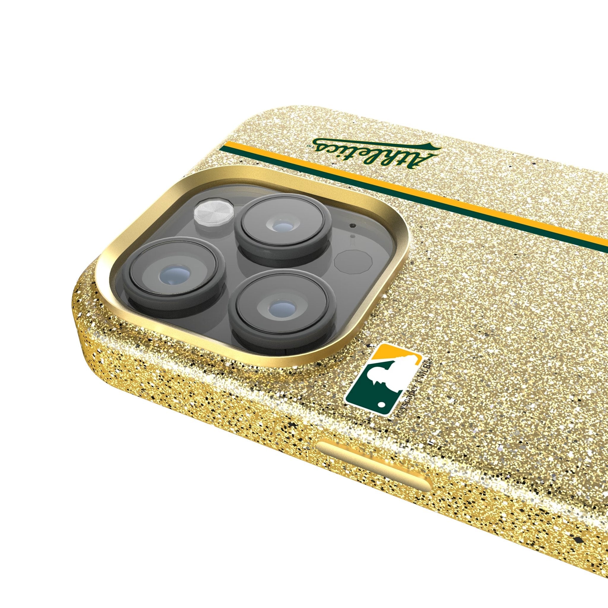 Oakland Athletics Sidebar Bling Phone Case for Apple iPhone 4
