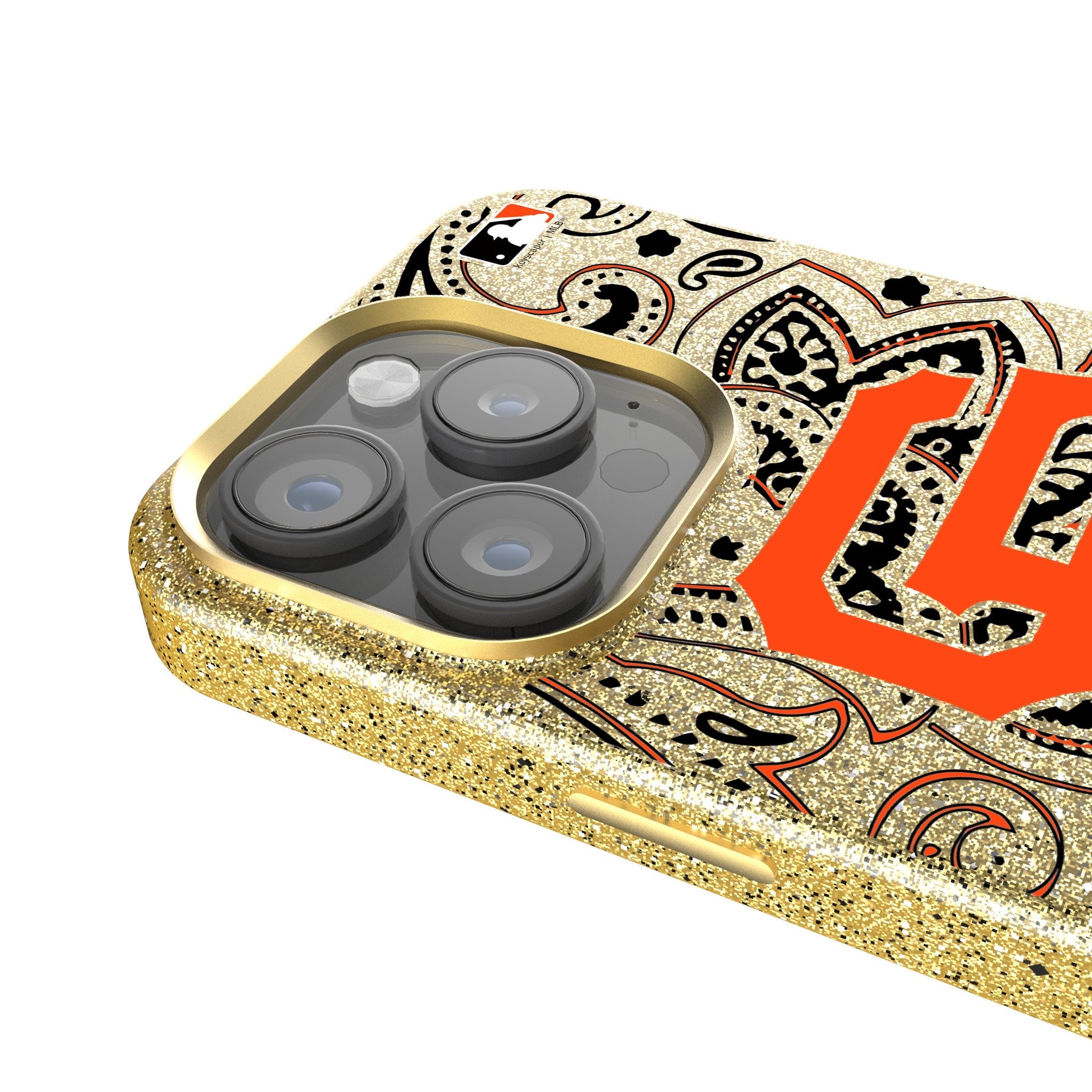 San Francisco Giants Paisley Bling Phone Case 4