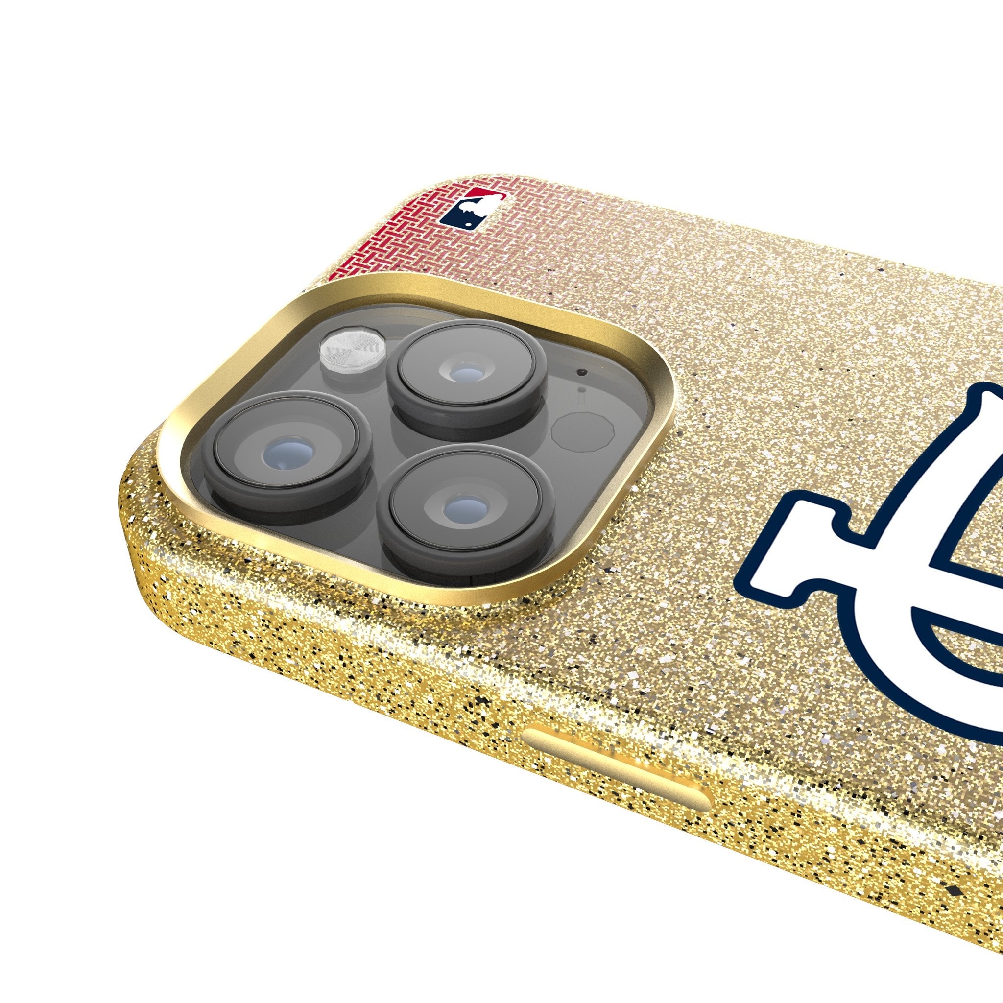 St Louis Cardinals Linen Bling Phone Case for Apple iPhone 4
