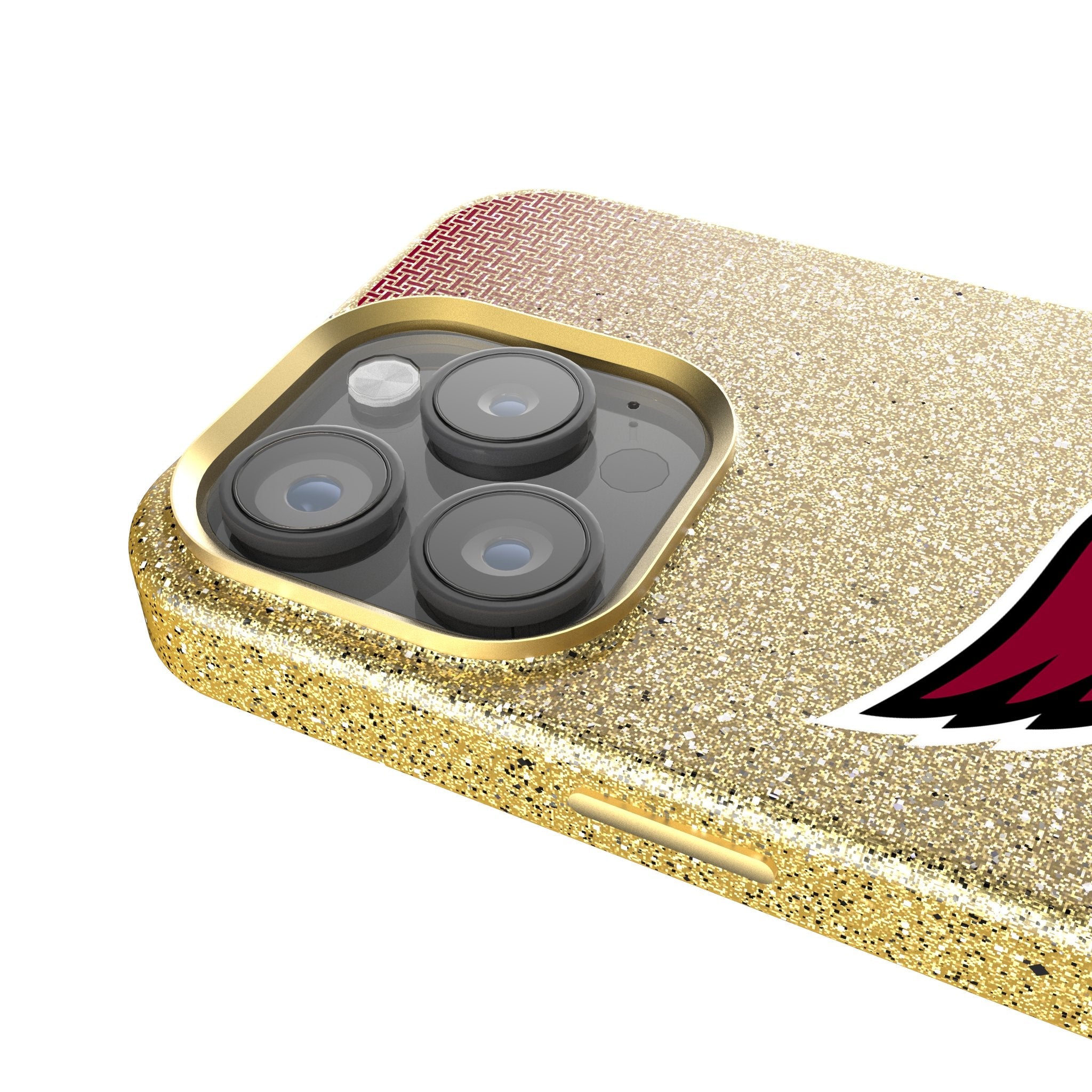 Arizona Cardinals Linen Bling Phone Case for Apple iPhone 4