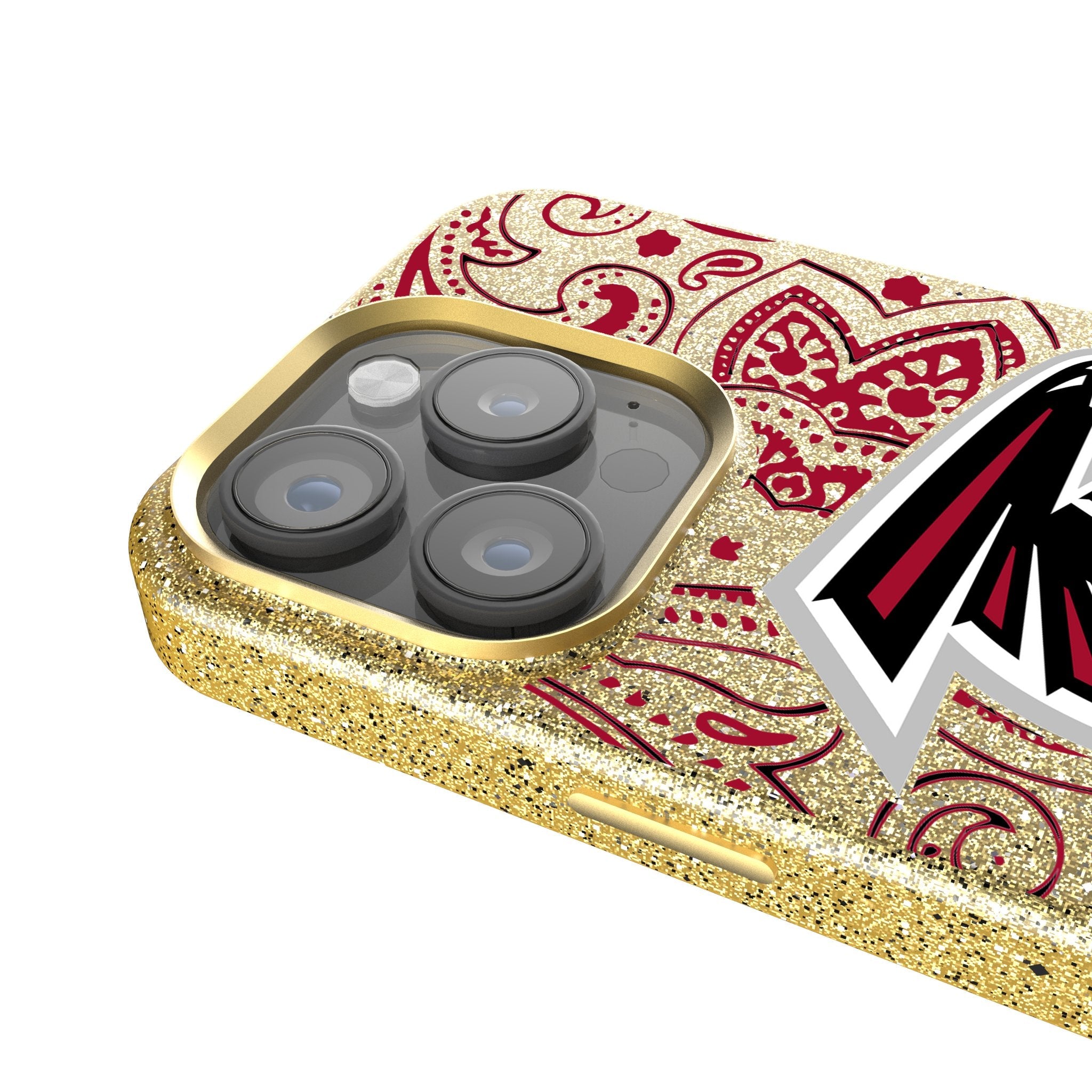 Atlanta Falcons Paisley Bling Phone Case 4