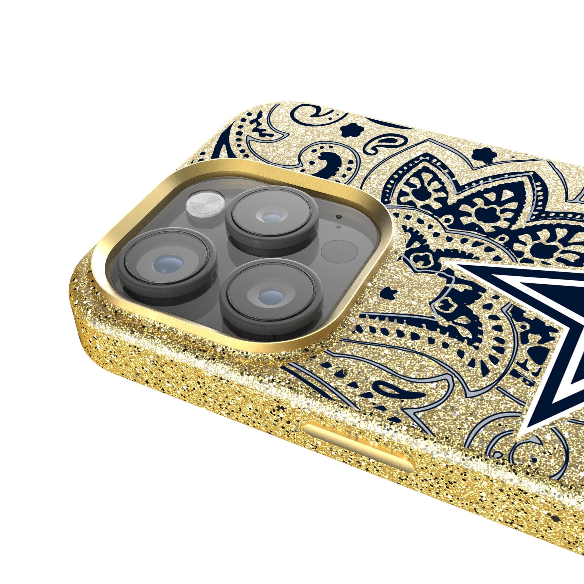 Dallas Cowboys Paisley Bling Phone Case 4