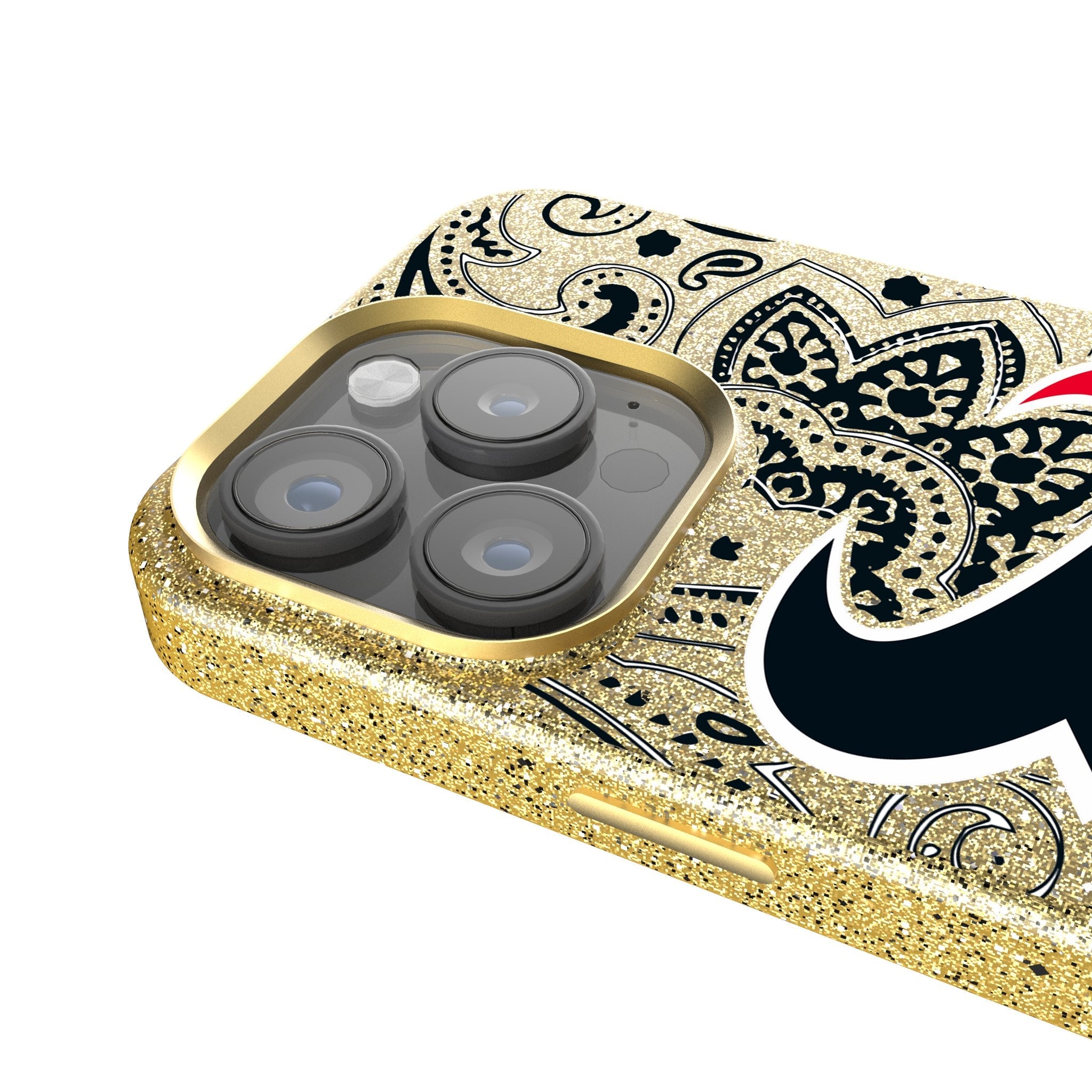 Houston Texans Paisley Bling Phone Case 4
