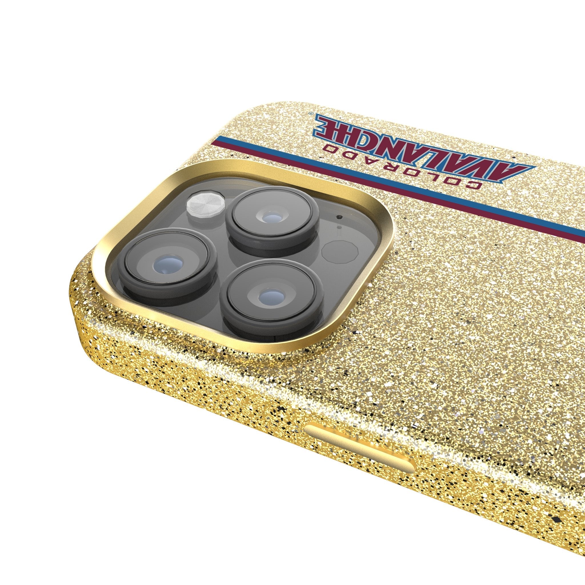 Colorado Avalanche Sidebar Bling Phone Case 4