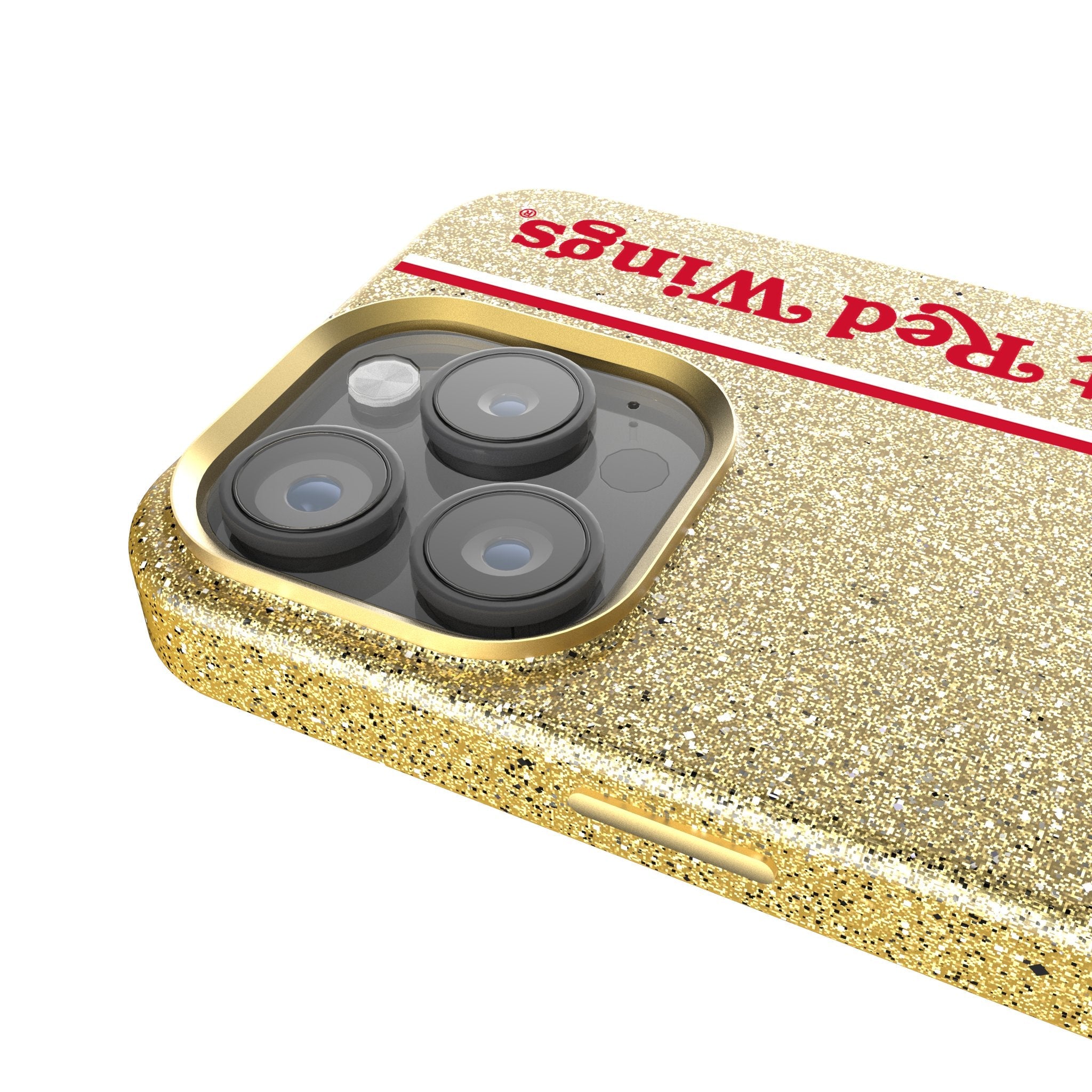 Detroit Red Wings Sidebar Bling Phone Case 4