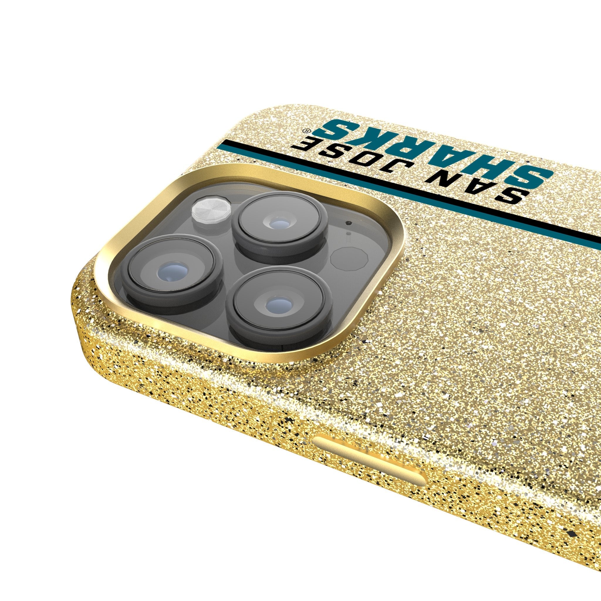 San Jose Sharks Sidebar Bling Phone Case 4