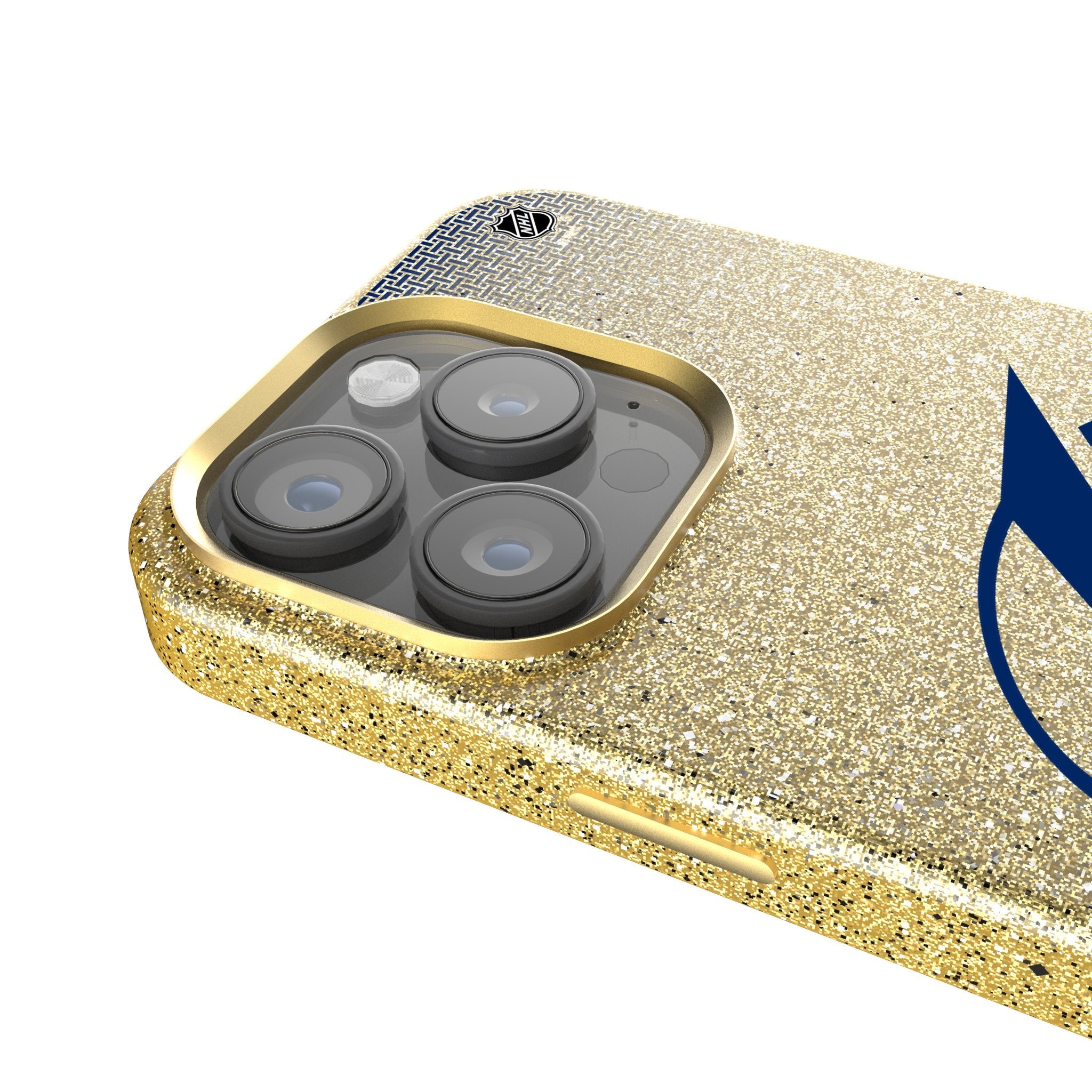 Tampa Bay Lightning Linen Bling Phone Case for Apple iPhone 4